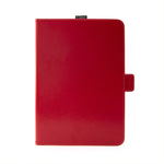 Pouzdro pro 10,1" tablety FIXED Novel se stojánkem a kapsou pro stylus, PU kůže, červené - FIXED