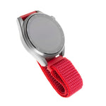 Nylonový řemínek FIXED Nylon Strap s Quick Release 20mm pro smartwatch, červený - FIXED
