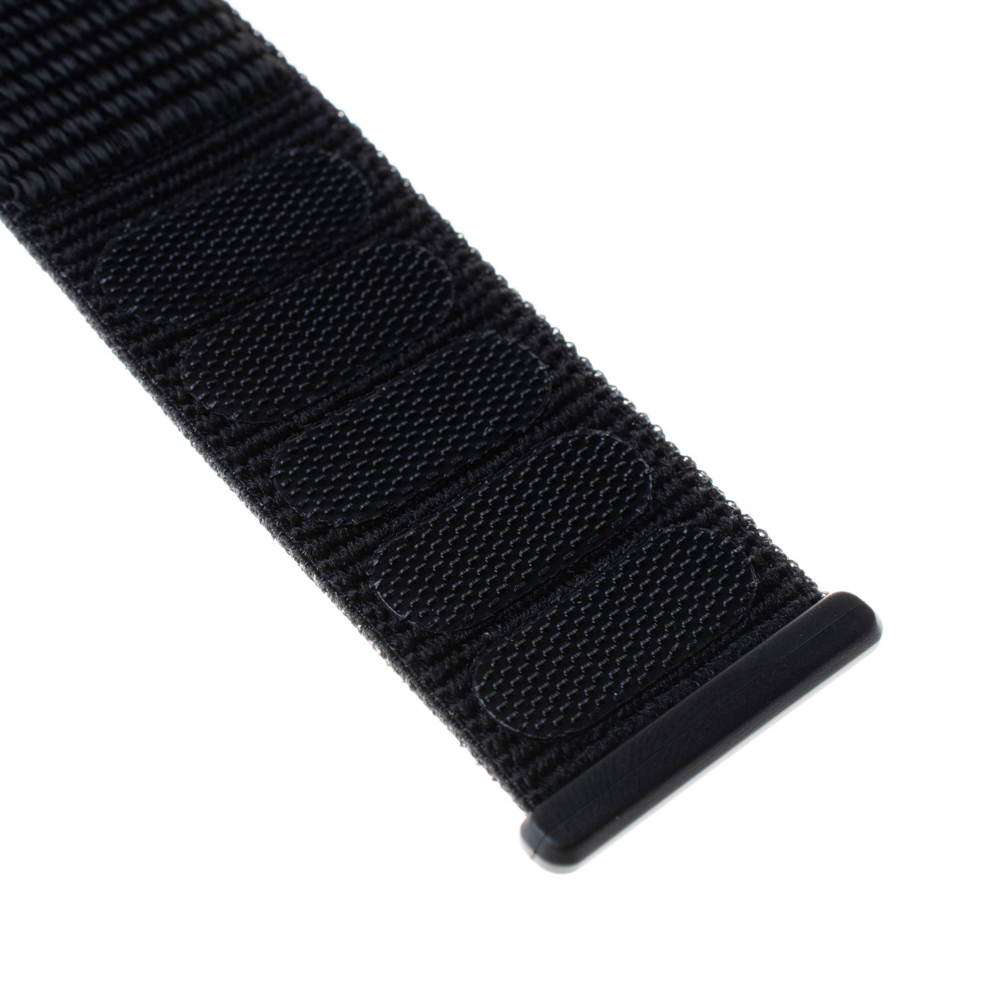 Nylonový řemínek FIXED Nylon Strap pro Apple Watch 42/44/45/46/49mm, černý - FIXED