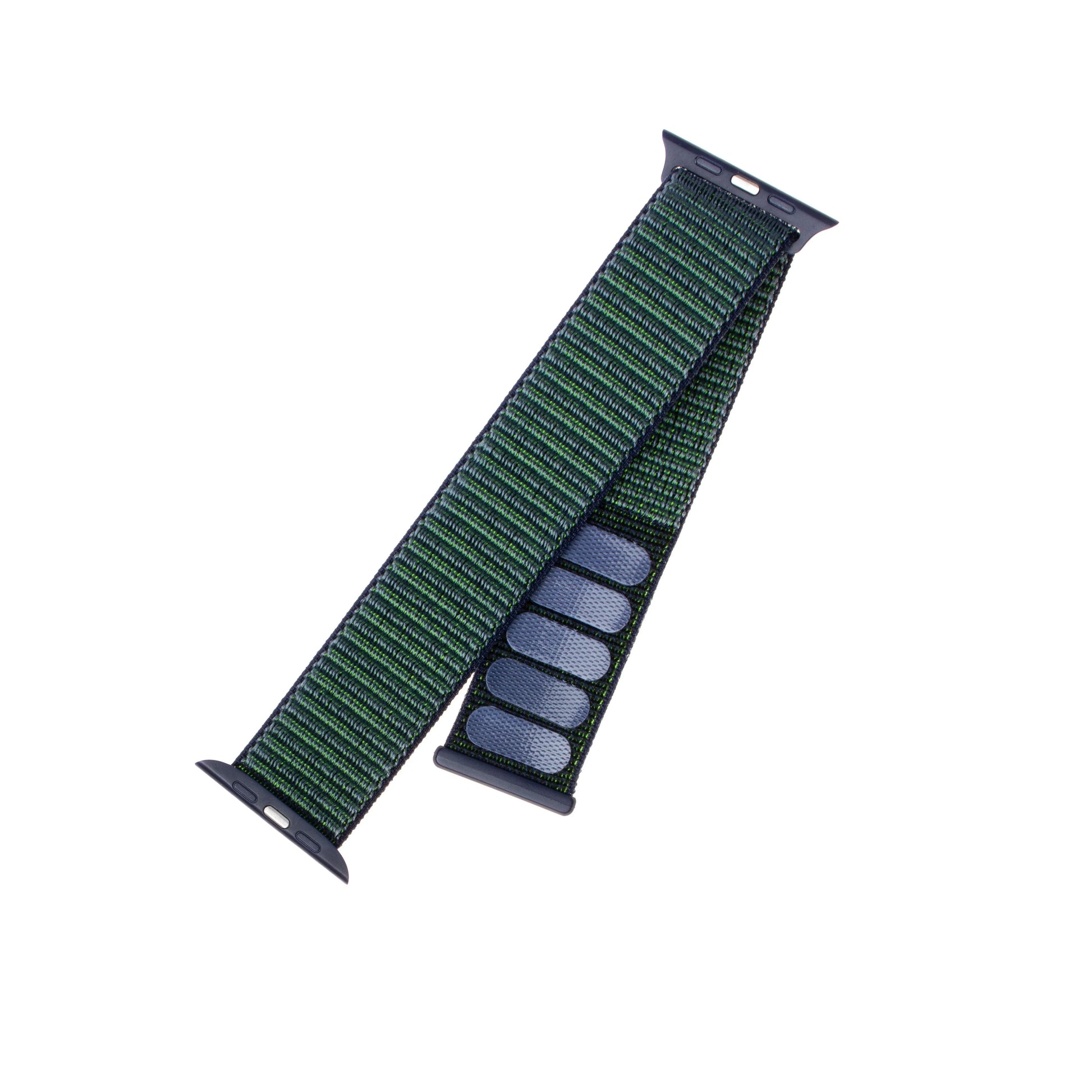 Nylonový řemínek FIXED Nylon Strap pro Apple Watch 42/44/45/46/49mm, temně modrý - FIXED