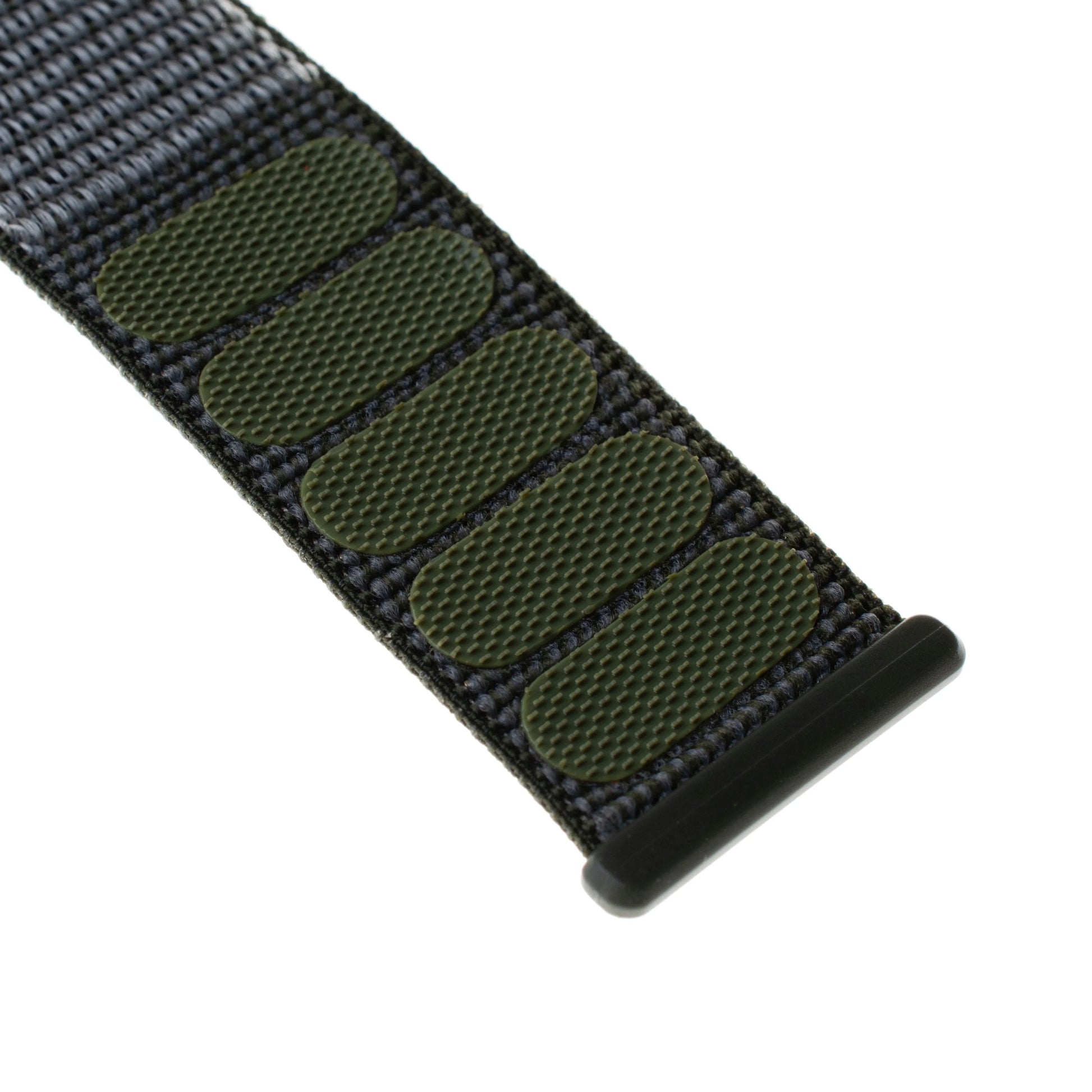 Nylonový řemínek FIXED Nylon Strap pro Apple Watch 38/40/41mm, olivový - FIXED