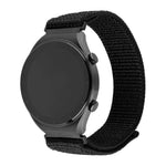 Nylonový řemínek FIXED Nylon Sporty Strap s Quick Release 20mm pro smartwatch, černý - FIXED
