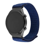 Nylonový řemínek FIXED Nylon Sporty Strap s Quick Release 22mm pro smartwatch, tmavě modrý - FIXED