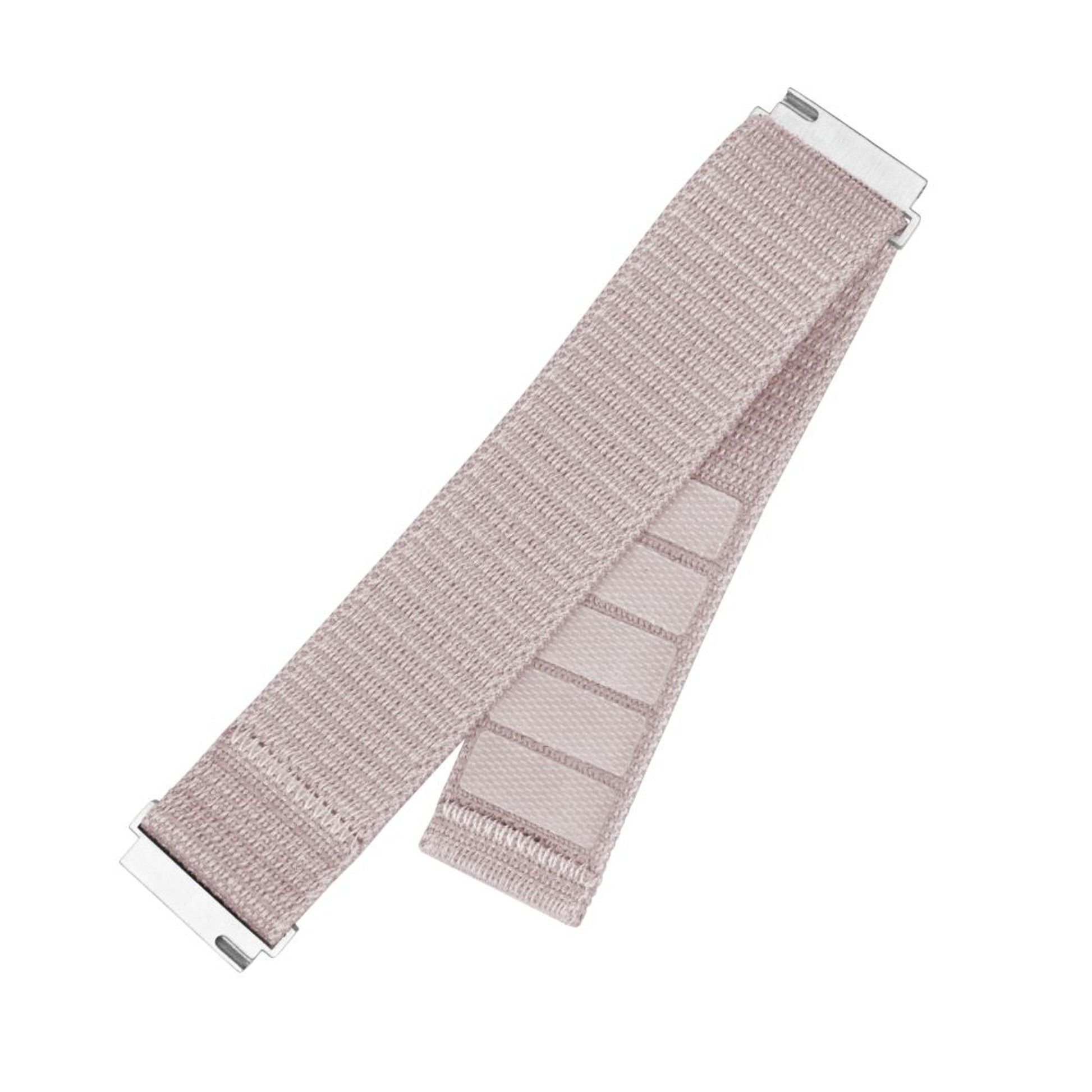 Nylonový řemínek FIXED Nylon Sporty Strap s Quick Release 22mm pro smartwatch, růžově zlatý - FIXED