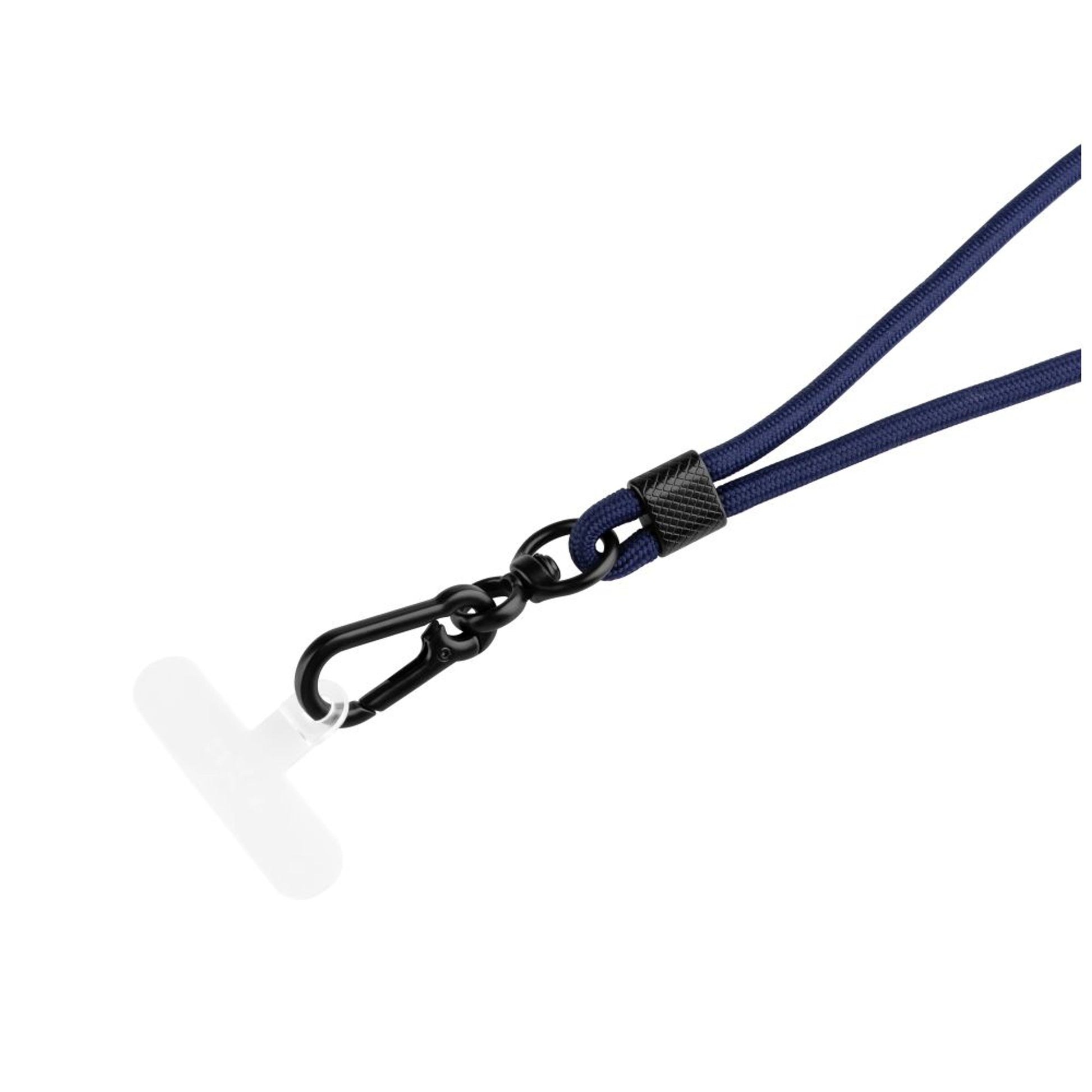 Univerzální šňůrka FIXED NeckUni pro telefony se zadním krytem, modrá - FIXED