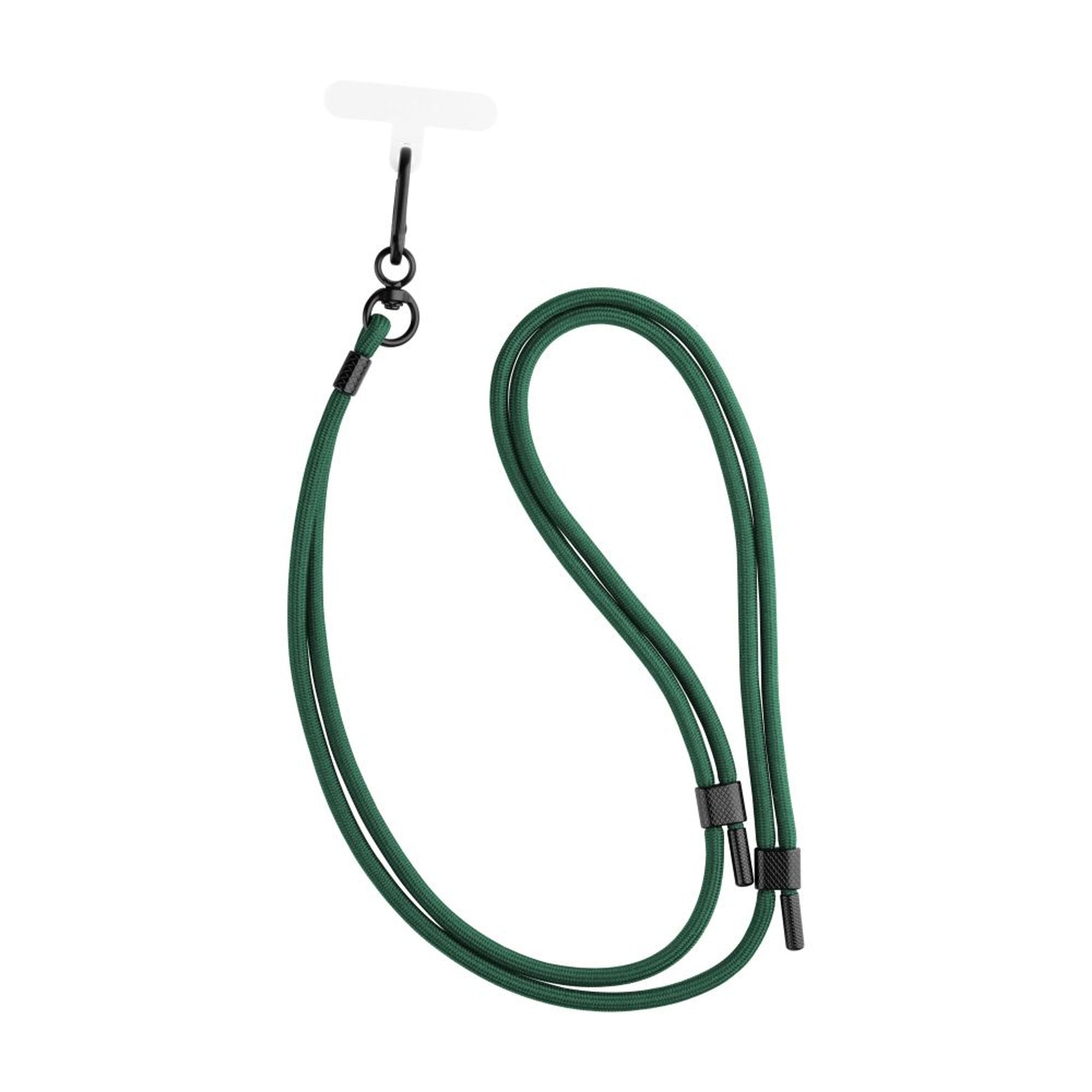 Univerzální šňůrka FIXED NeckUni pro telefony se zadním krytem, zelená - FIXED