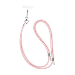 Univerzální šňůrka FIXED NeckUni pro telefony se zadním krytem, růžová - FIXED