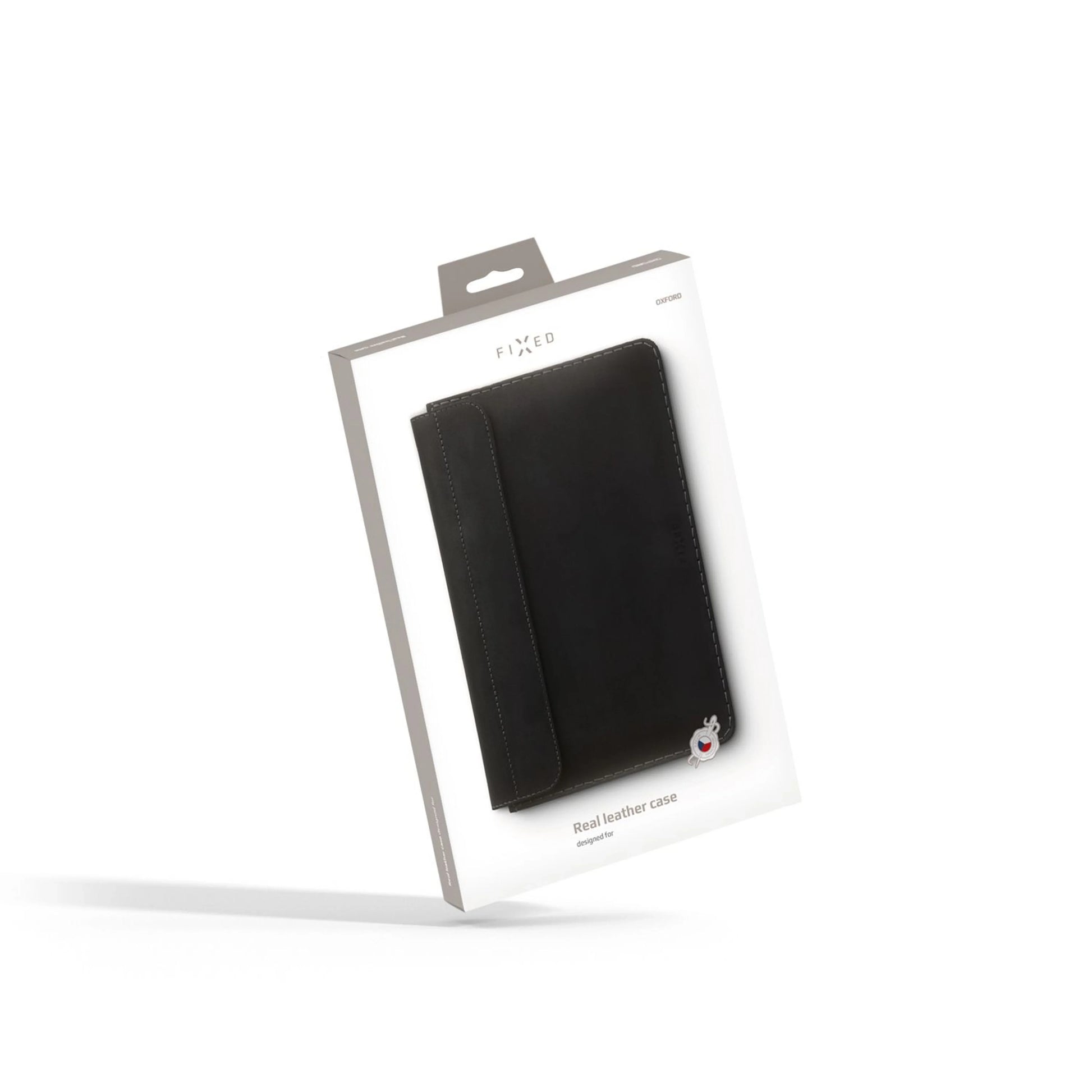 Kožené pouzdro FIXED Oxford pro Apple iPad Pro 12,9" (2018/2020/2021/2022), černé - FIXED