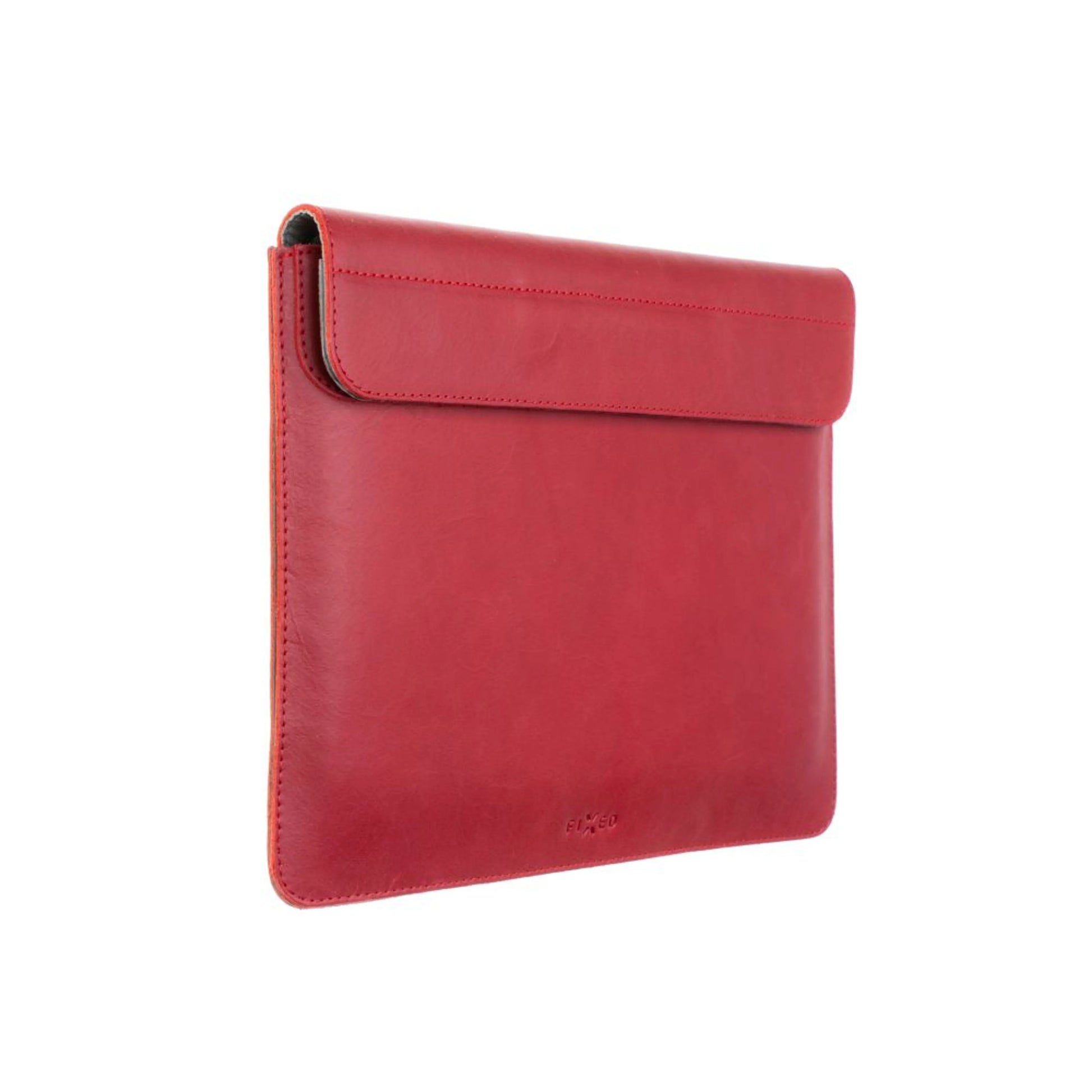 Kožené pouzdro FIXED Oxford pro Apple MacBook Air 15,3" (2023/2024/2025), červené - FIXED