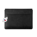 Kožené pouzdro FIXED Oxford pro všechny modely Apple iPad s úhlopříčkou displeje 12,9"-13", černé - FIXED