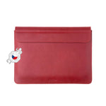 Kožené pouzdro FIXED Oxford pro všechny modely Apple iPad s úhlopříčkou displeje 12,9"-13", červené - FIXED
