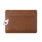 Kožené pouzdro FIXED Oxford pro Apple MacBook 12", hnědé - FIXED
