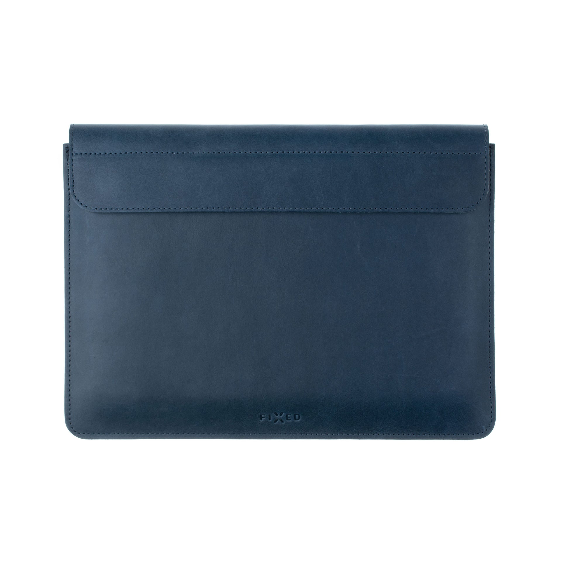 Kožené pouzdro FIXED Oxford pro Apple MacBook Pro 14" (2021/2023/2024), modré - FIXED