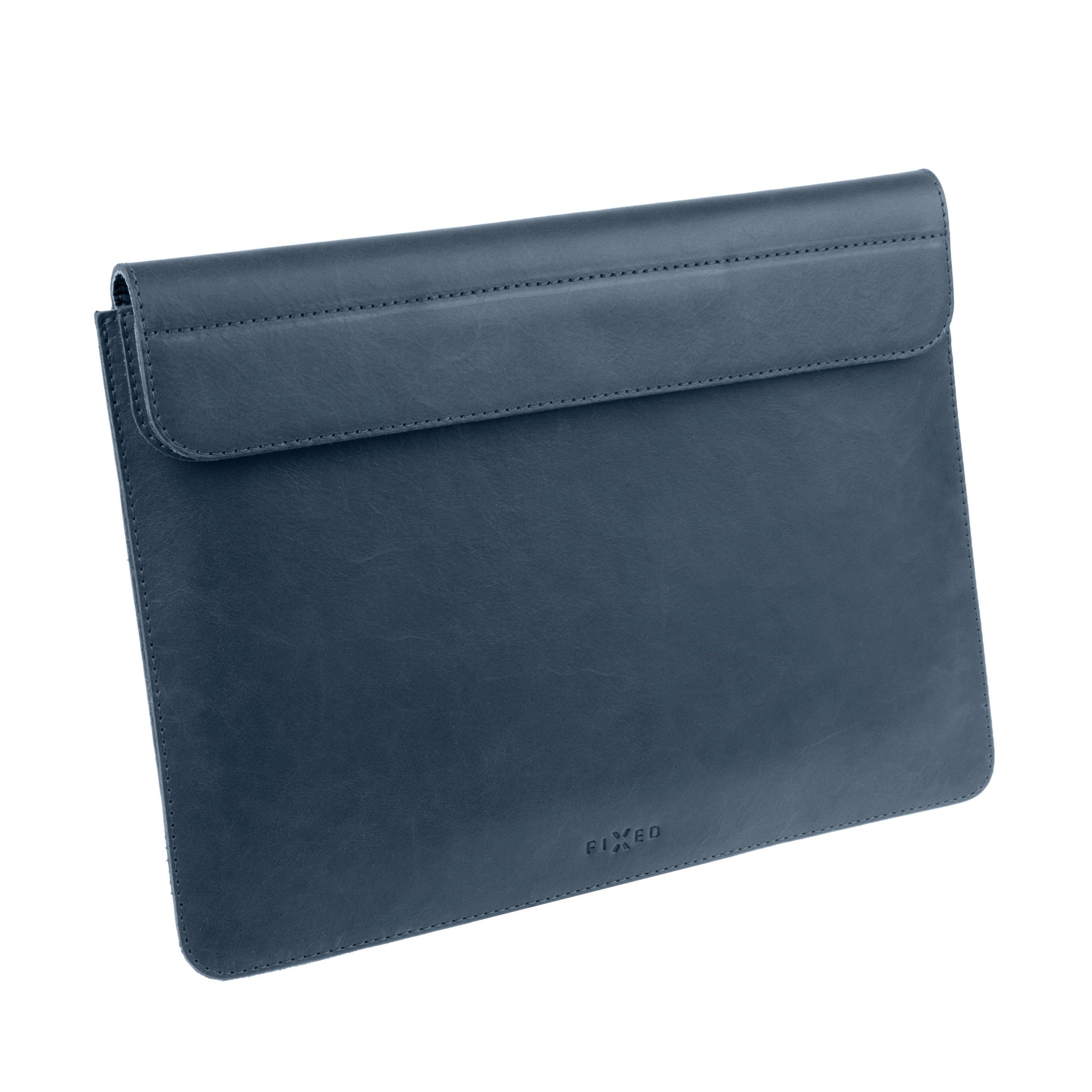 Kožené pouzdro FIXED Oxford pro Apple MacBook Pro 14" (2021/2023/2024), modré - FIXED