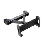 Univerzální držák pro tablety FIXED Passenger Max s uchycením do opěrky hlavy a posuvným ramenem, space gray - FIXED