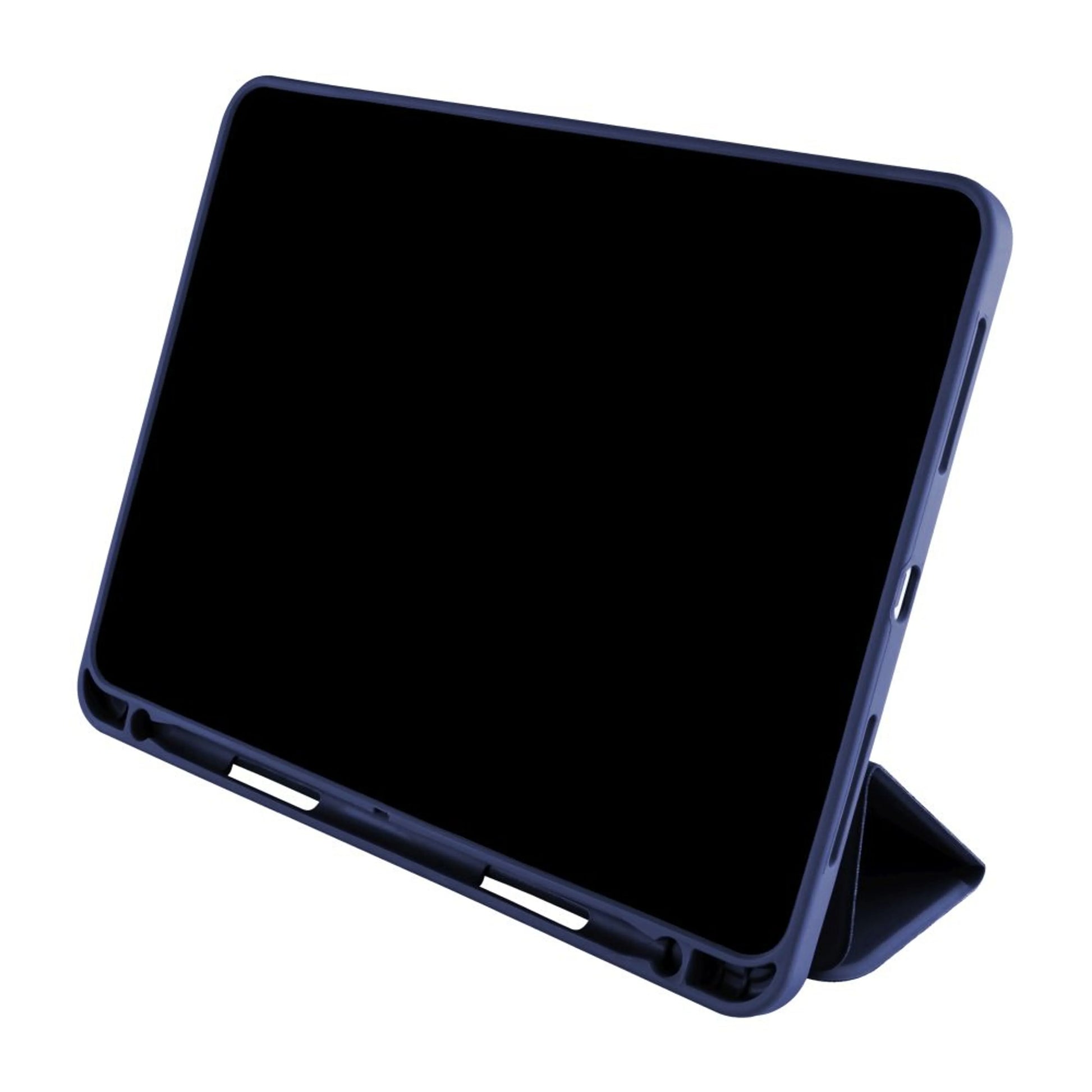 Pouzdro FIXED Padcover+ pro Apple iPad mini (A17 Pro) se stojánkem a pouzdrem pro Pencil, modré - FIXED