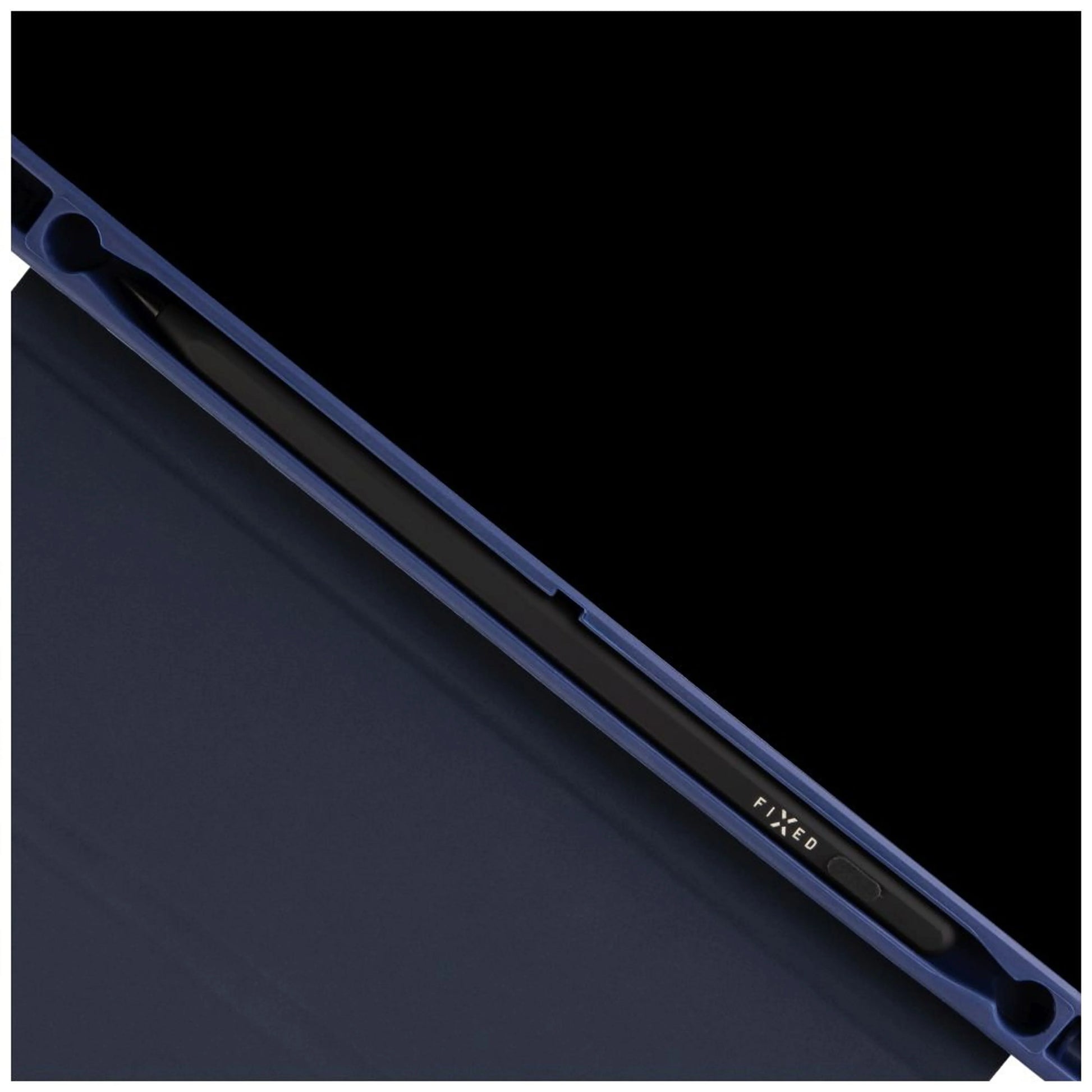 Pouzdro FIXED Padcover+ pro Apple iPad mini (A17 Pro) se stojánkem a pouzdrem pro Pencil, modré - FIXED