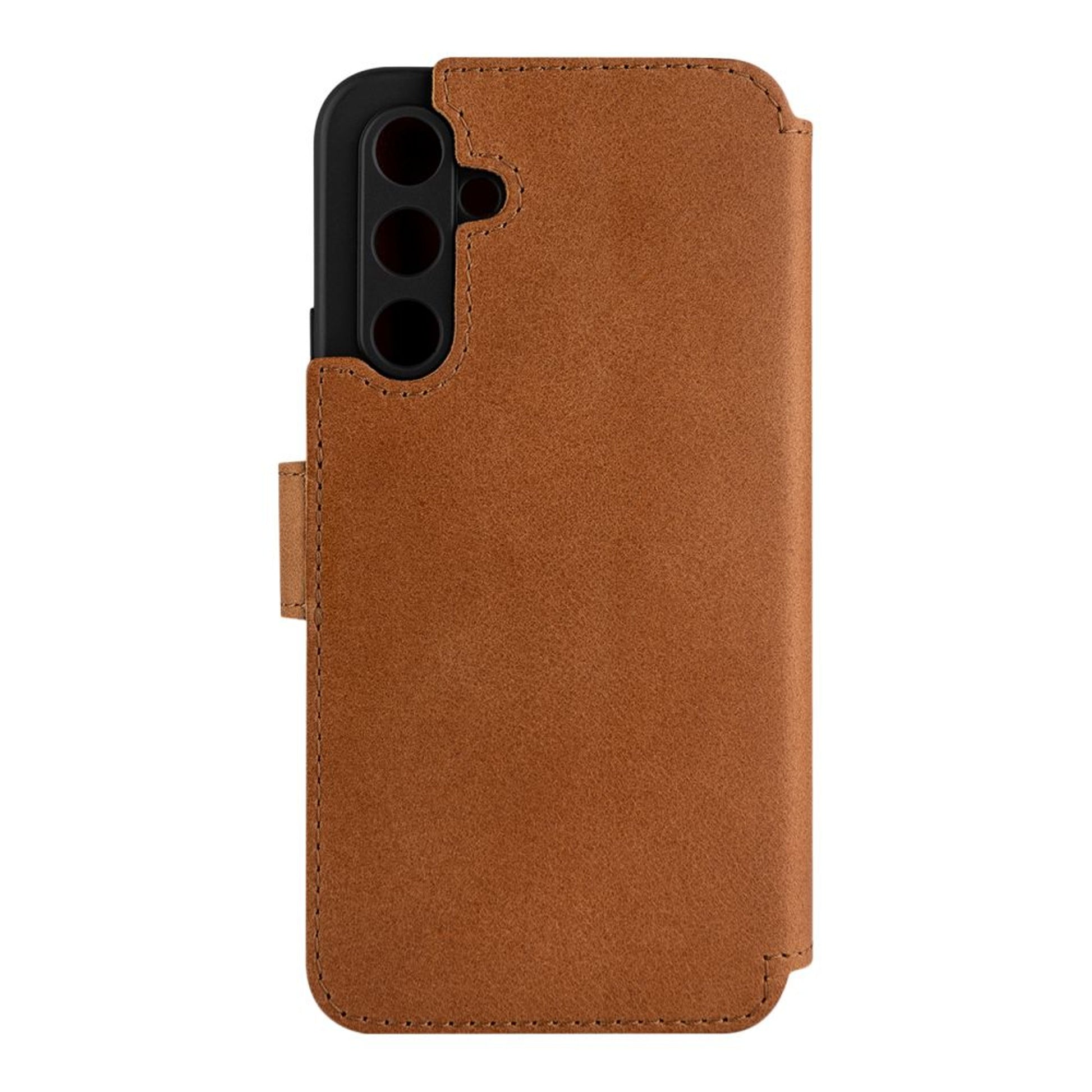 Kožené pouzdro typu kniha FIXED ProFit pro Samsung Galaxy A54 5G, hnědé - FIXED