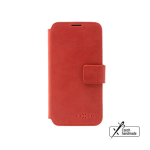 Kožené pouzdro typu kniha FIXED ProFit pro Samsung Galaxy A54 5G, červené - FIXED
