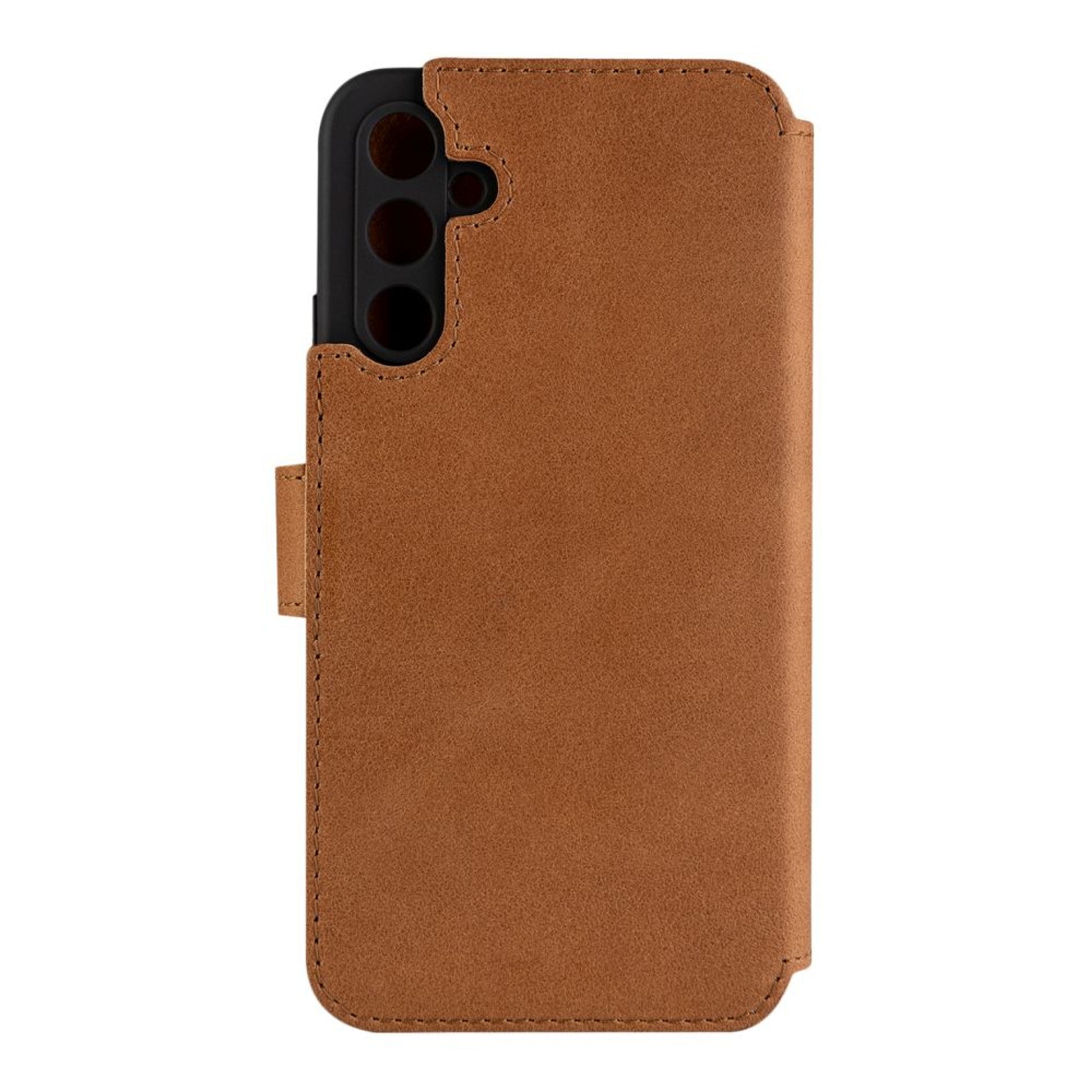 Kožené pouzdro typu kniha FIXED ProFit pro Samsung Galaxy A34 5G, hnědé - FIXED