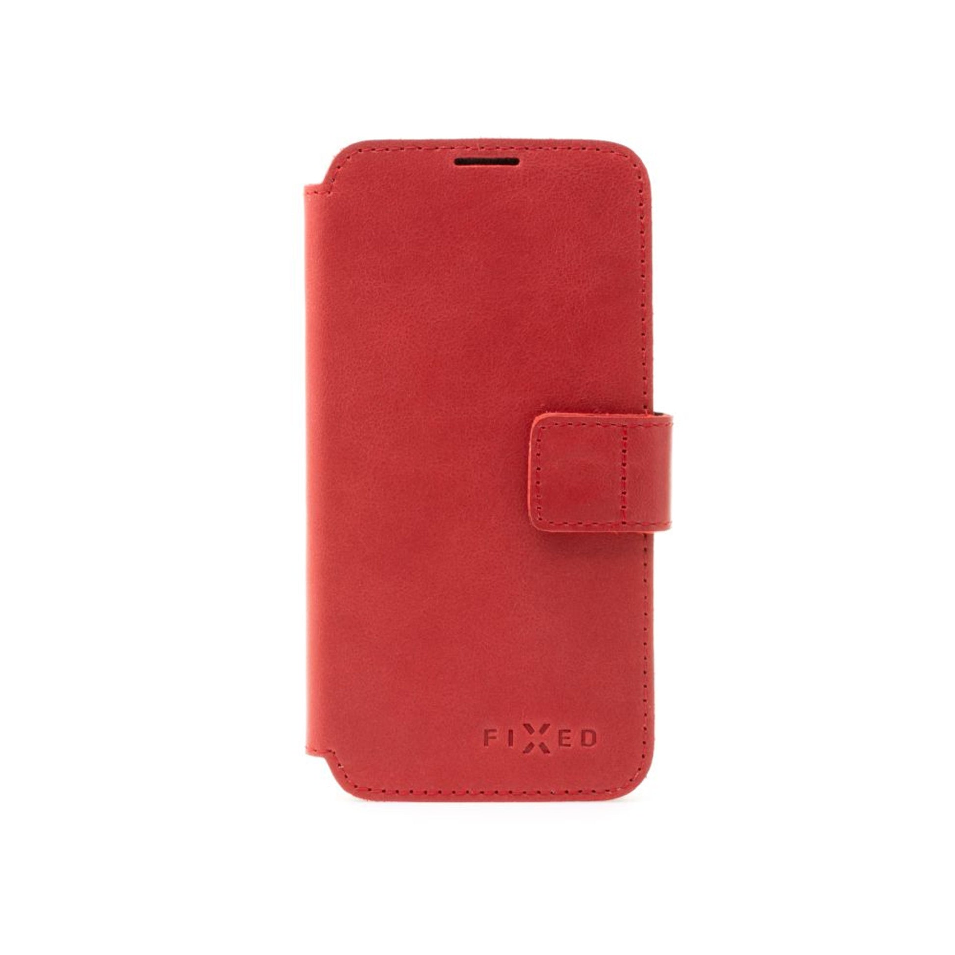Kožené pouzdro typu kniha FIXED ProFit pro Samsung Galaxy A34 5G, červené - FIXED