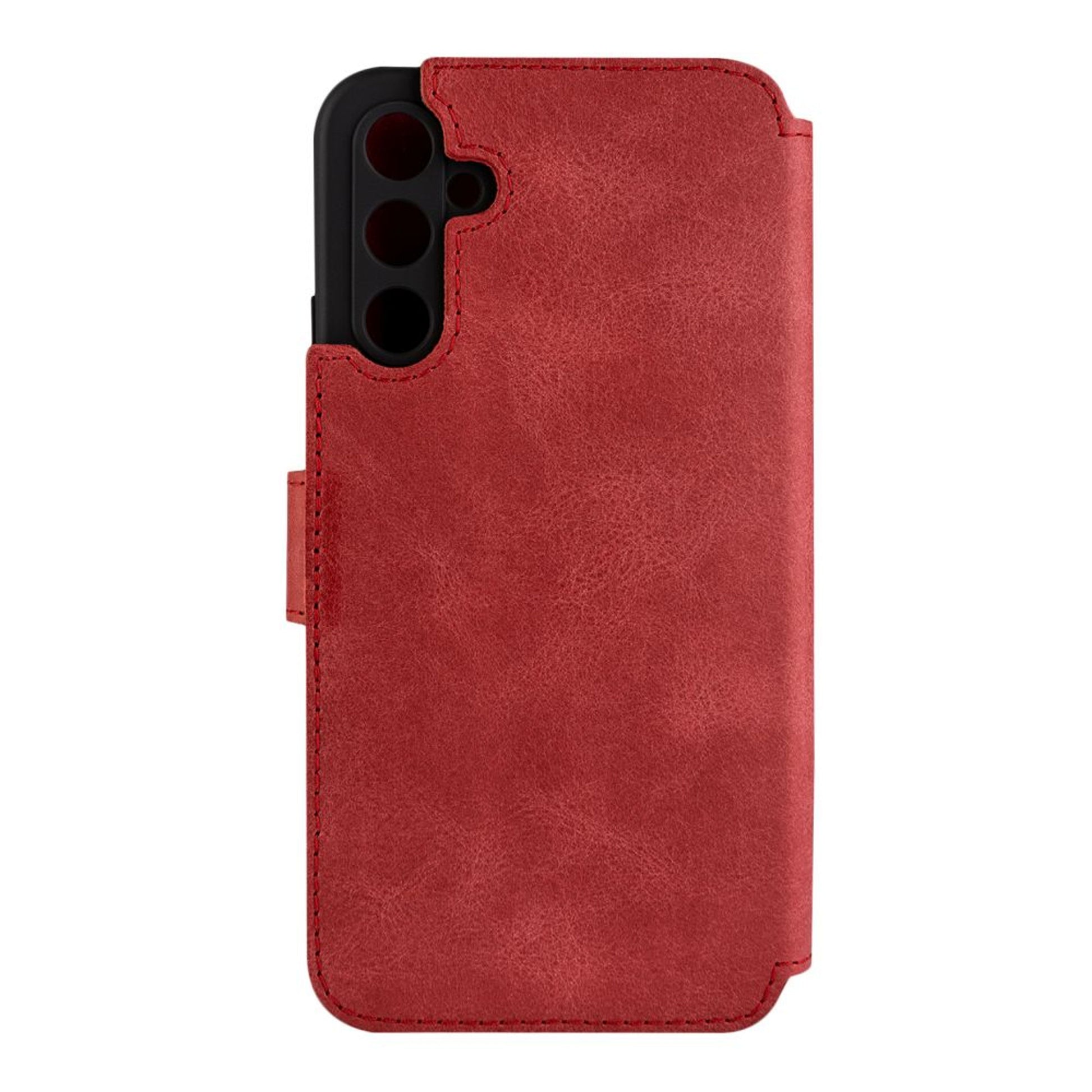 Kožené pouzdro typu kniha FIXED ProFit pro Samsung Galaxy A34 5G, červené - FIXED
