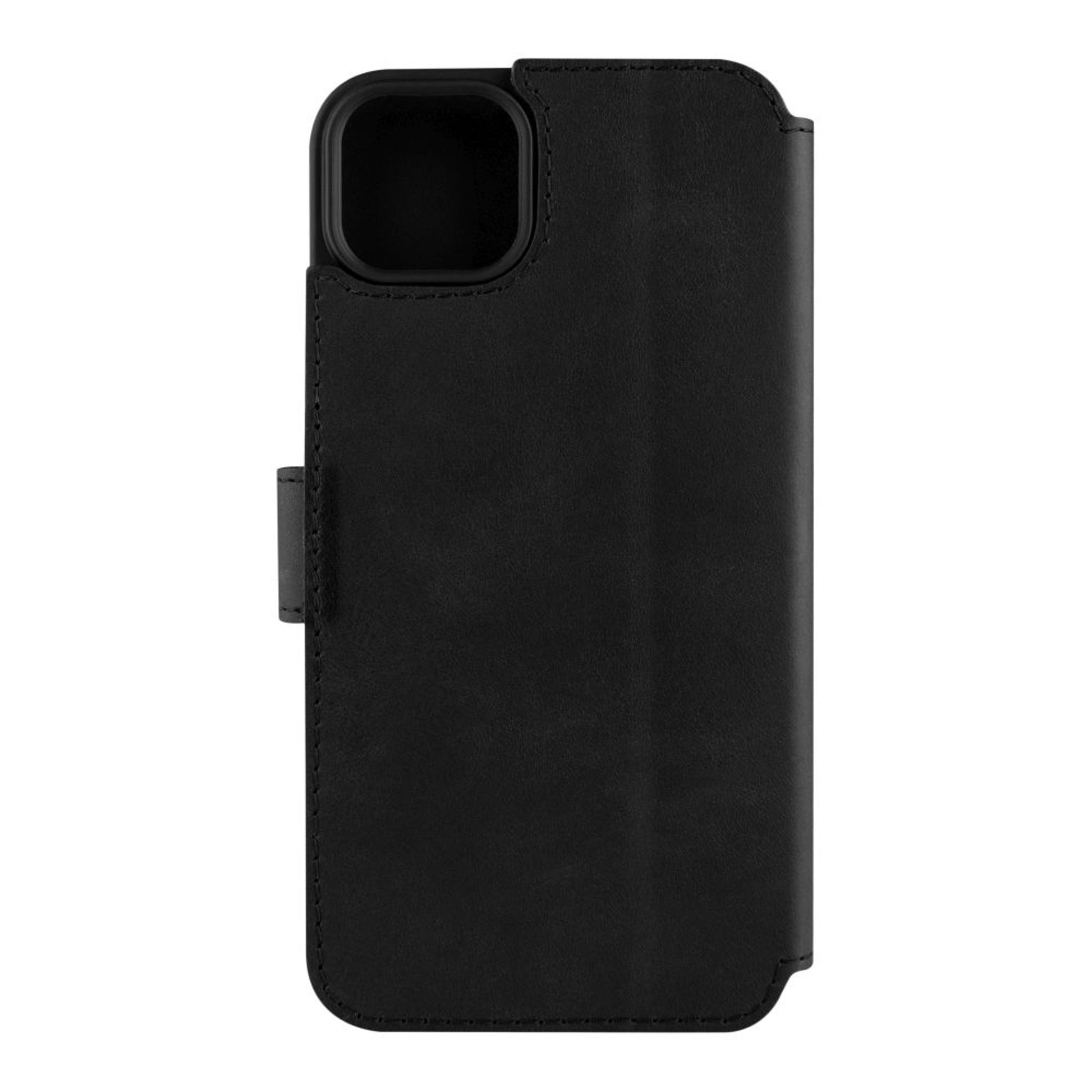 Kožené pouzdro typu kniha FIXED ProFit pro Apple iPhone 15 Plus, černé - FIXED