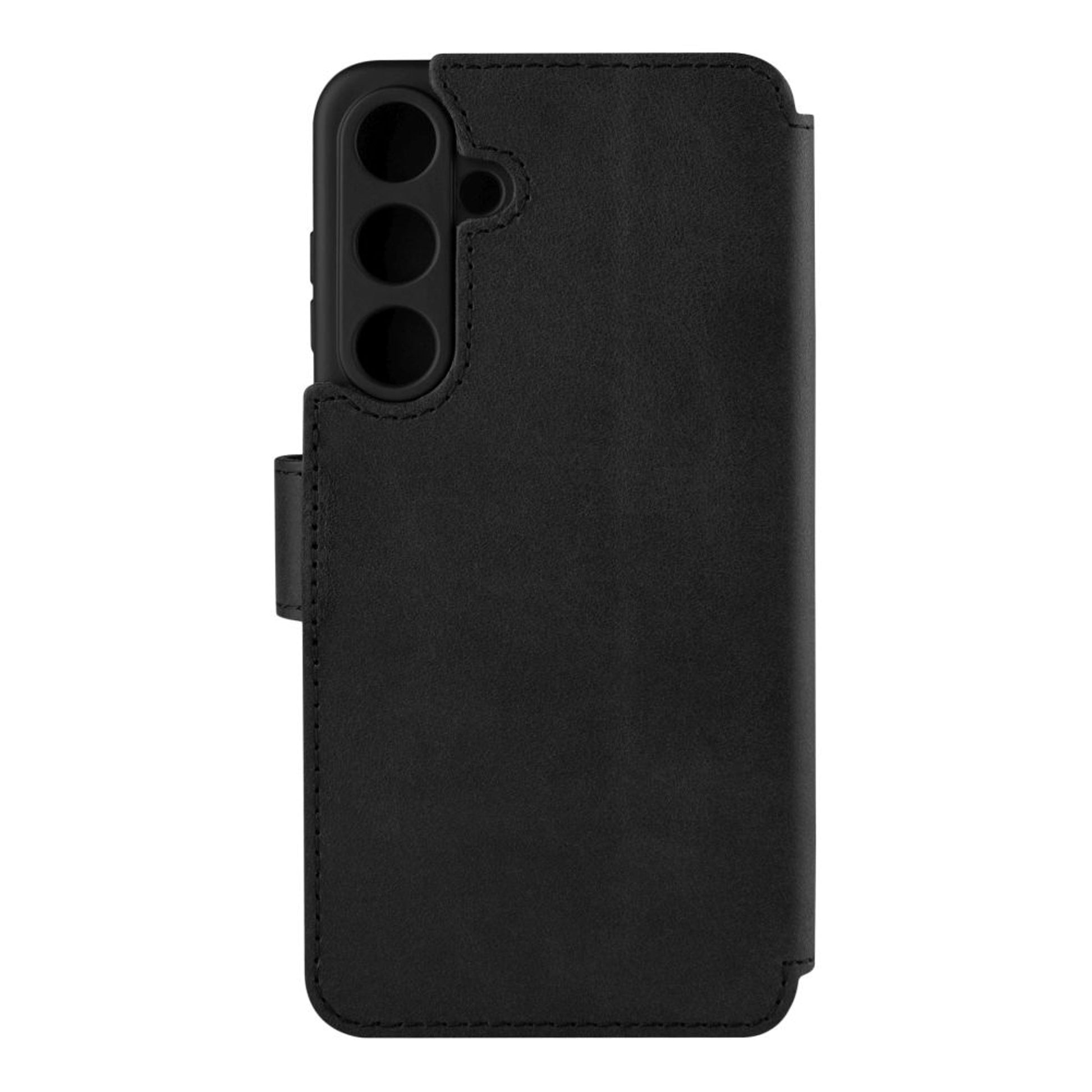 Kožené pouzdro typu kniha FIXED ProFit pro Samsung Galaxy S24+, černé - FIXED