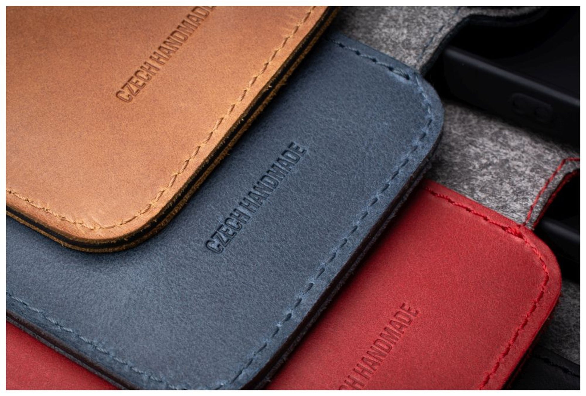 Kožené pouzdro typu kniha FIXED ProFit pro Samsung Galaxy S24+, červené - FIXED