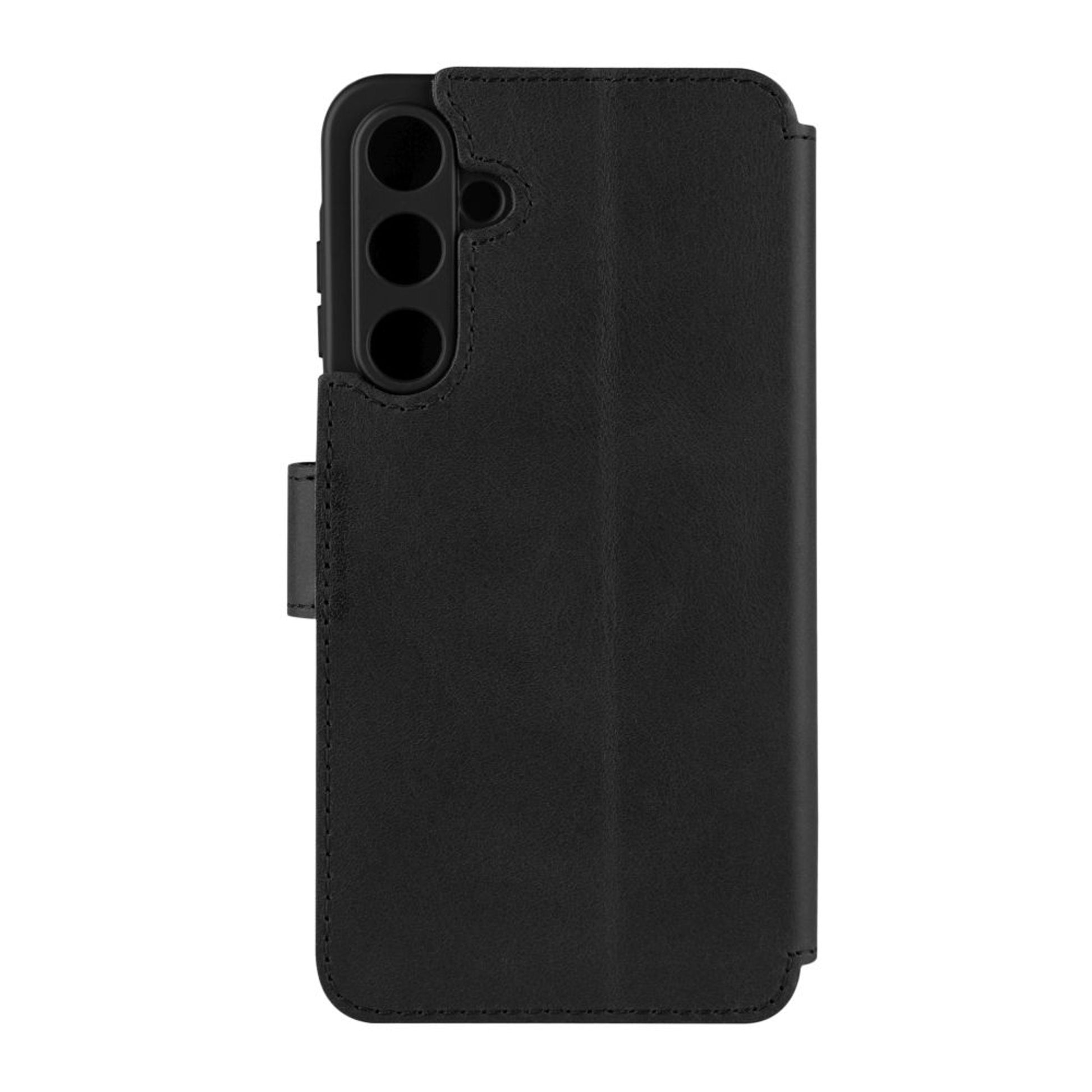 Kožené pouzdro typu kniha FIXED ProFit pro Samsung Galaxy A35 5G, černé - FIXED