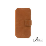 Kožené pouzdro typu kniha FIXED ProFit pro Samsung Galaxy A35 5G, hnědé - FIXED
