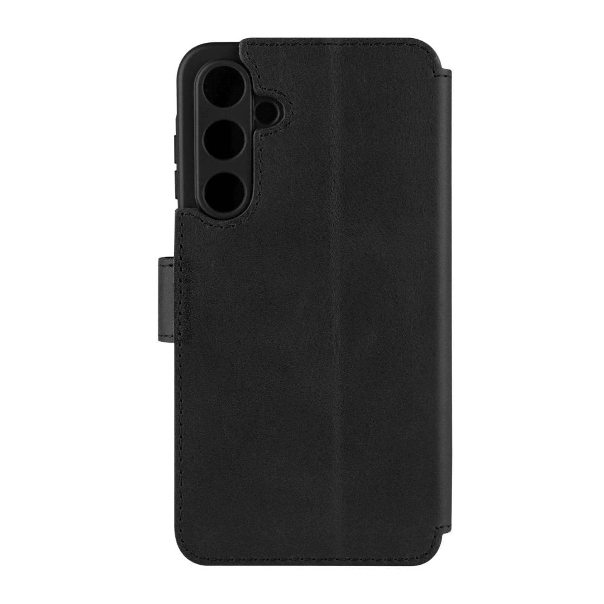 Kožené pouzdro typu kniha FIXED ProFit pro Samsung Galaxy A55 5G, černé - FIXED