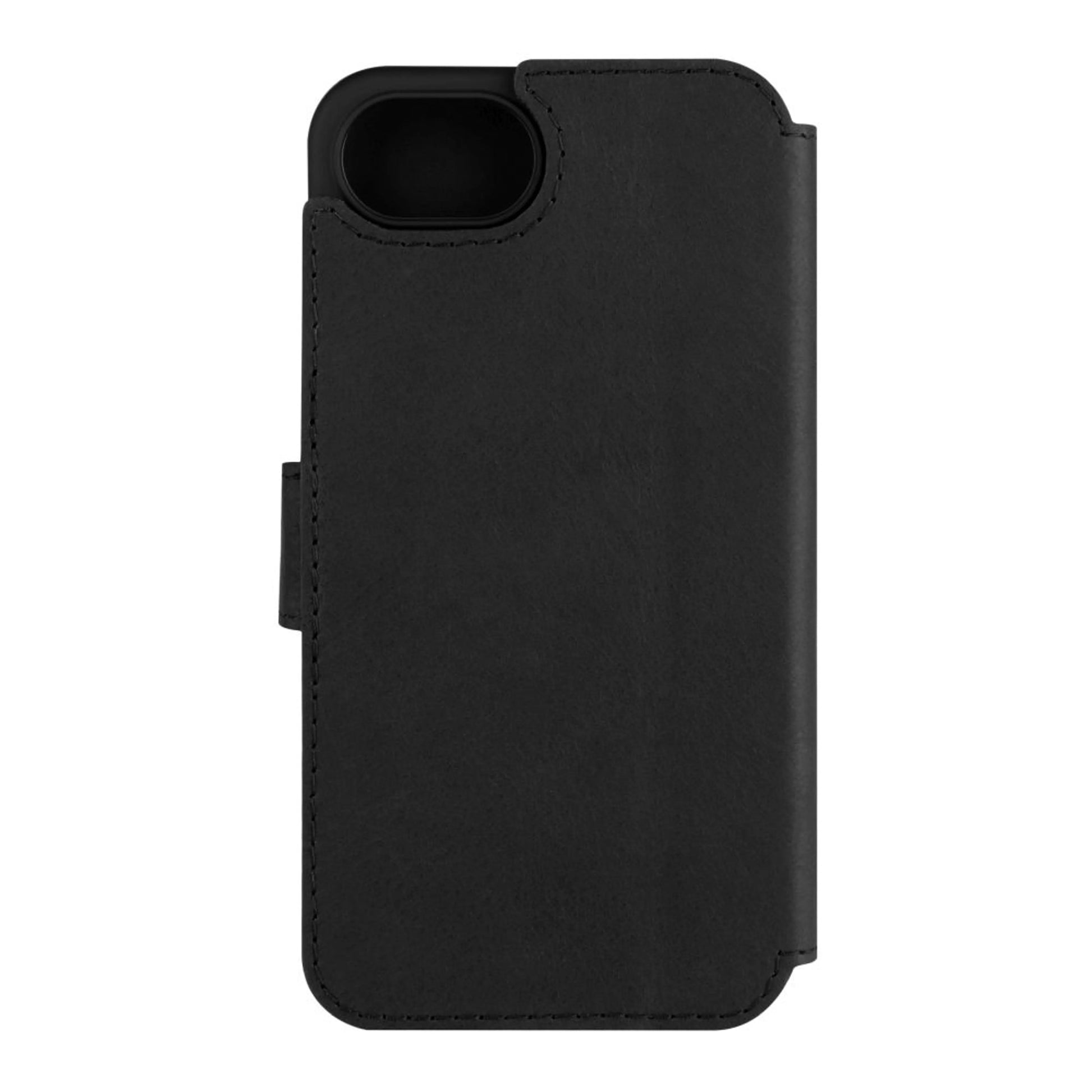 Kožené pouzdro typu kniha FIXED ProFit pro Apple iPhone 16e, černé - FIXED