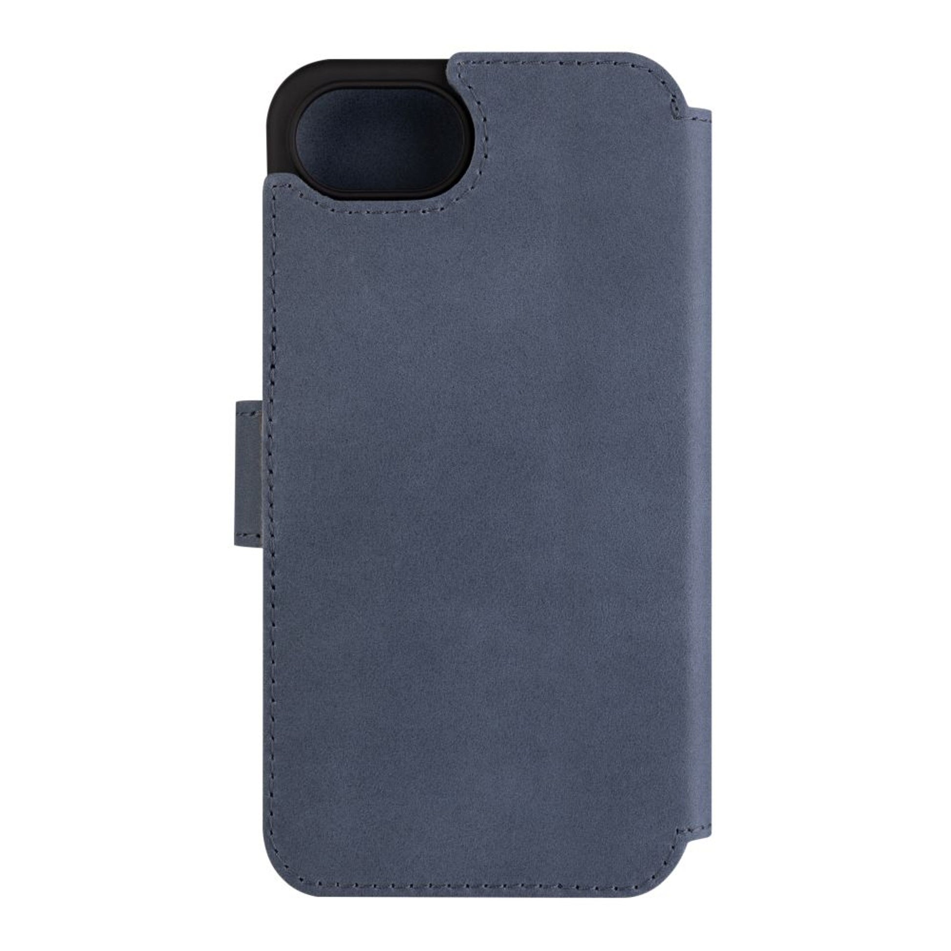 Kožené pouzdro typu kniha FIXED ProFit pro Apple iPhone 16e, modré - FIXED