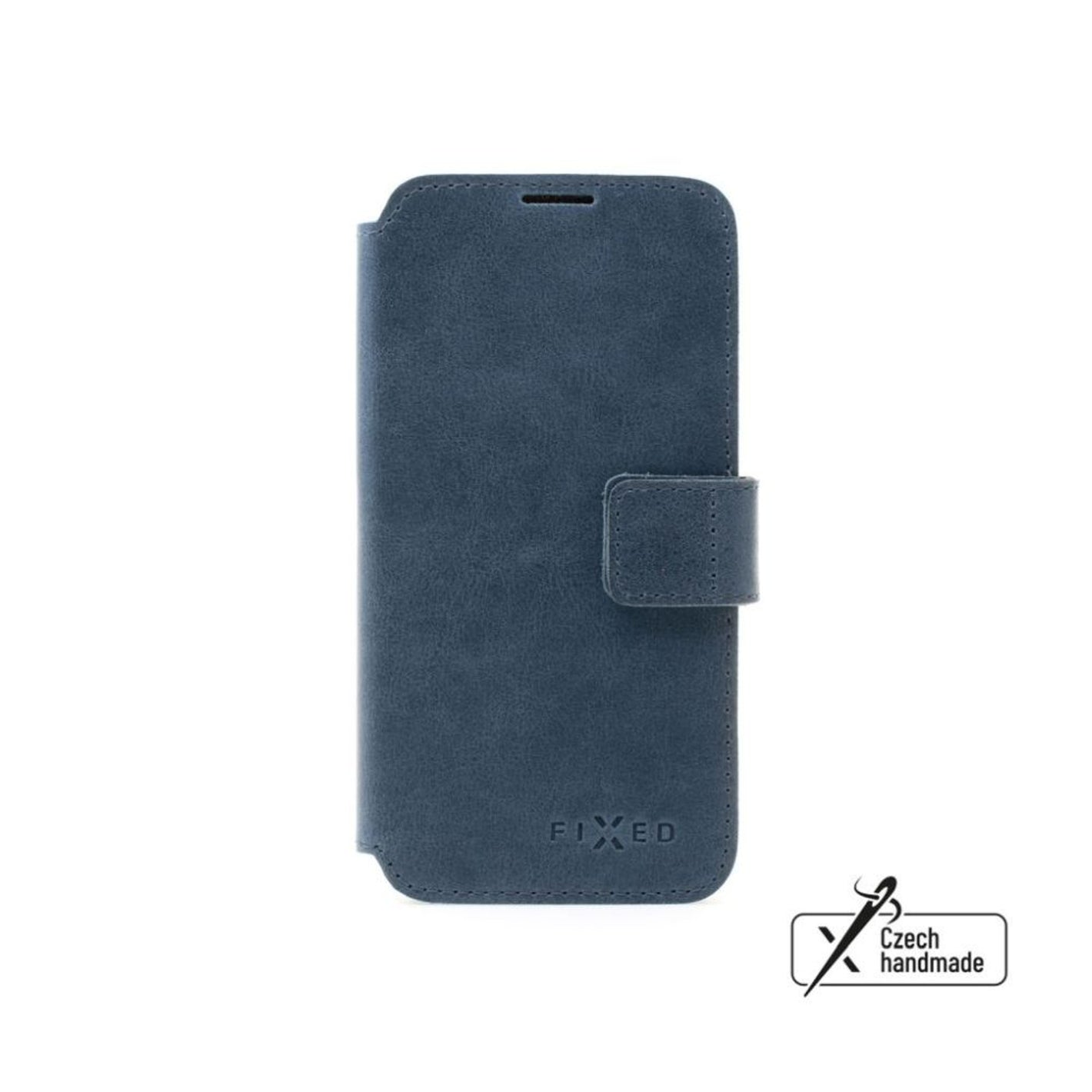 Kožené pouzdro typu kniha FIXED ProFit pro Samsung Galaxy A36 5G, modré - FIXED