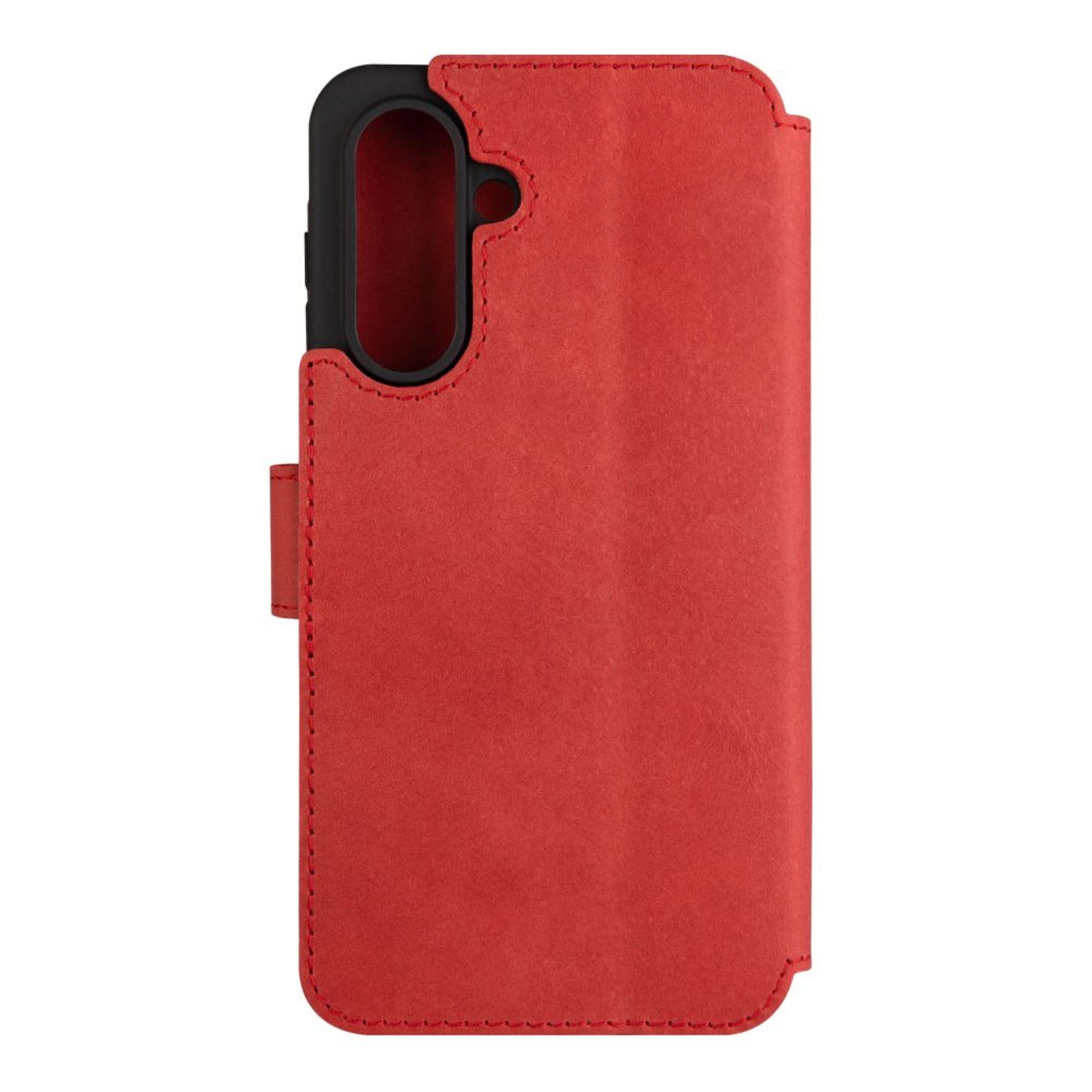Kožené pouzdro typu kniha FIXED ProFit pro Samsung Galaxy A36 5G, červené - FIXED
