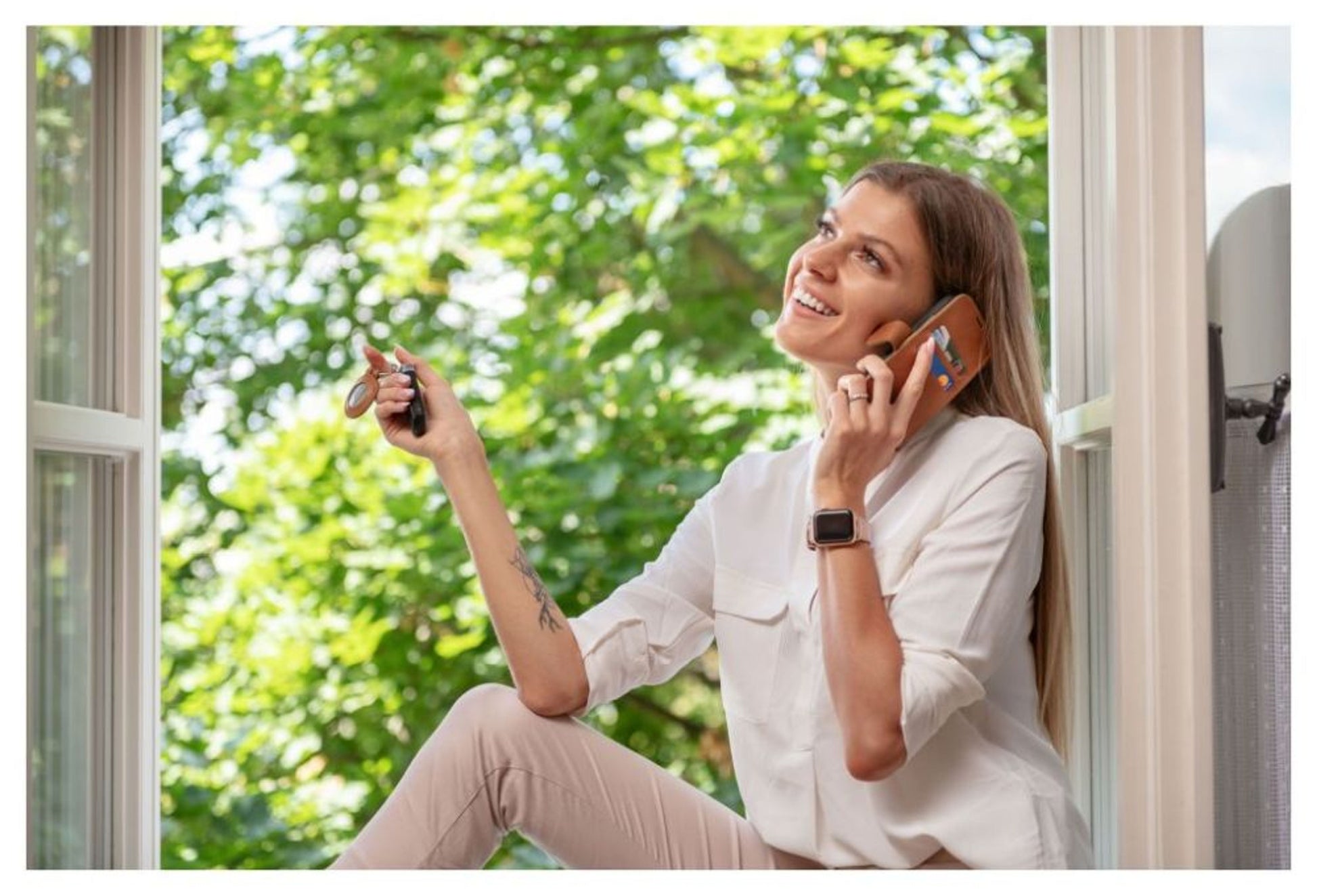 Kožené pouzdro typu kniha FIXED ProFit pro Samsung Galaxy S25, černé - FIXED