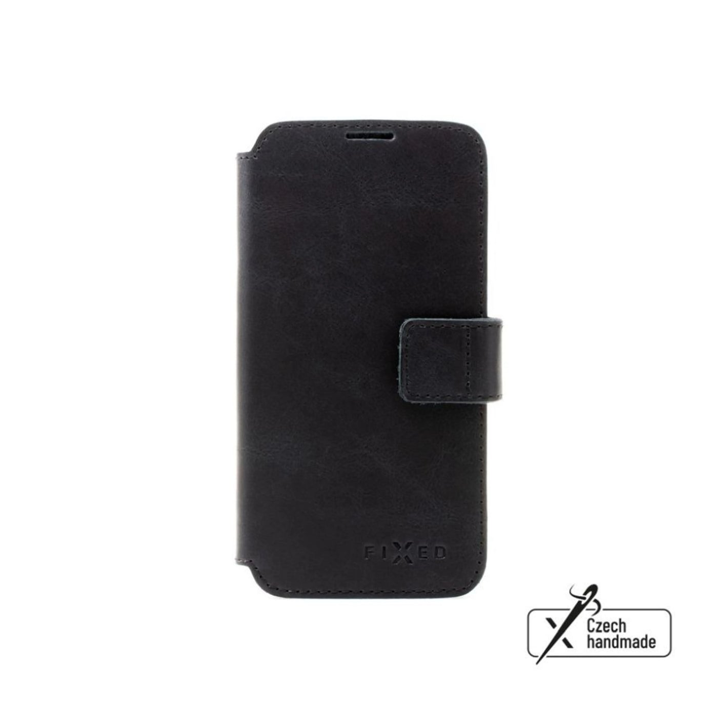 Kožené pouzdro typu kniha FIXED ProFit pro Samsung Galaxy S25 Ultra, černé - FIXED