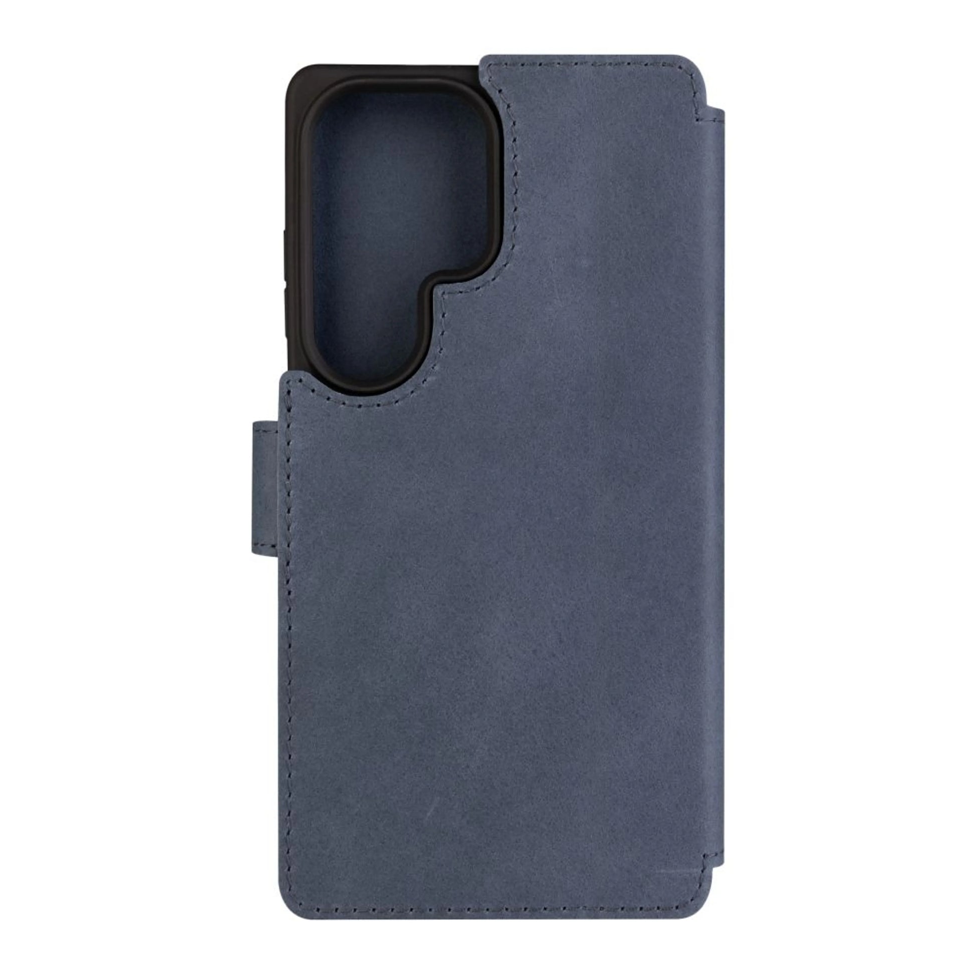 Kožené pouzdro typu kniha FIXED ProFit pro Samsung Galaxy S25 Ultra, modré - FIXED