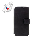 Kožené pouzdro typu kniha FIXED ProFit pro Apple iPhone 12 Pro Max, černé - FIXED
