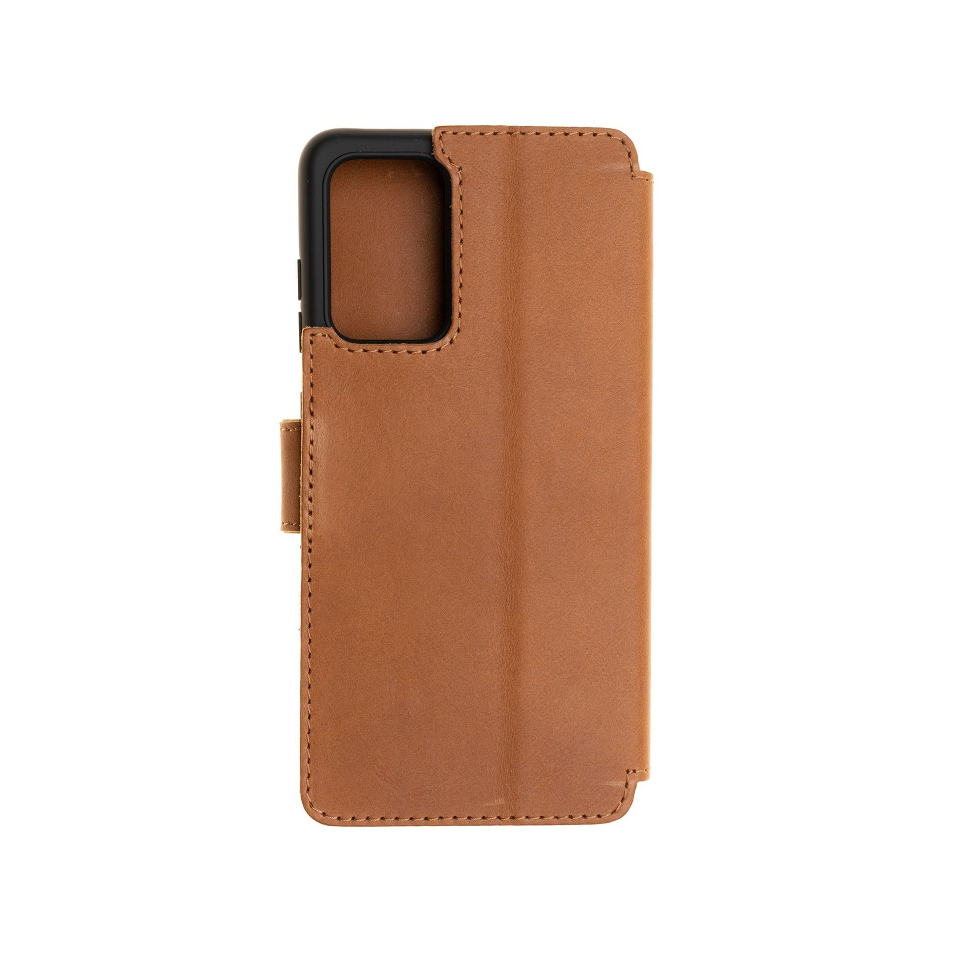 Kožené pouzdro typu kniha FIXED ProFit pro Samsung Galaxy A52/A52 5G/A52s 5G, hnědé - FIXED