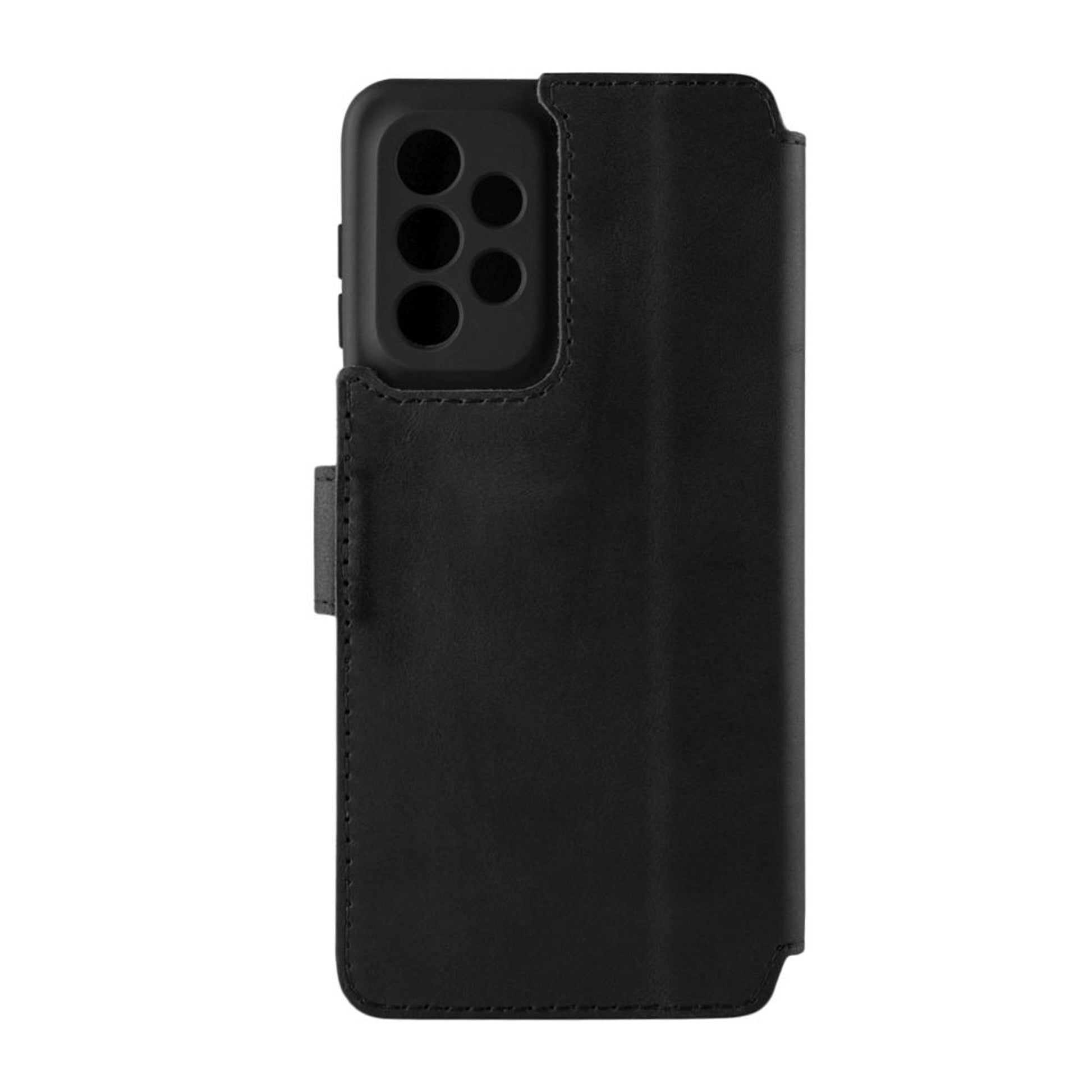 Kožené pouzdro typu kniha FIXED ProFit pro Samsung Galaxy A33 5G, černé - FIXED