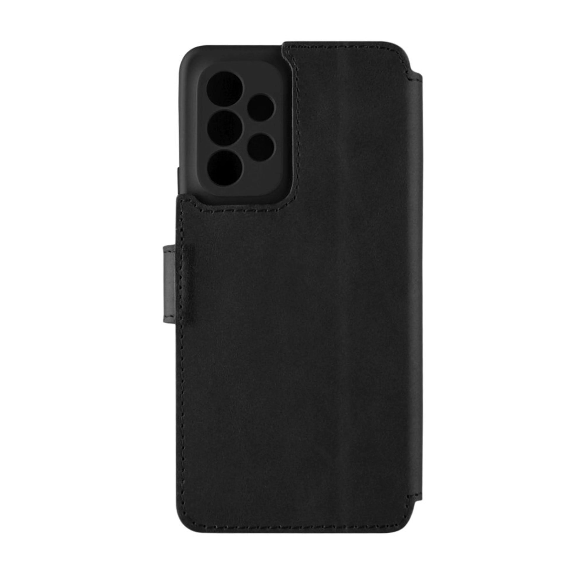 Kožené pouzdro typu kniha FIXED ProFit pro Samsung Galaxy A53 5G, černé - FIXED