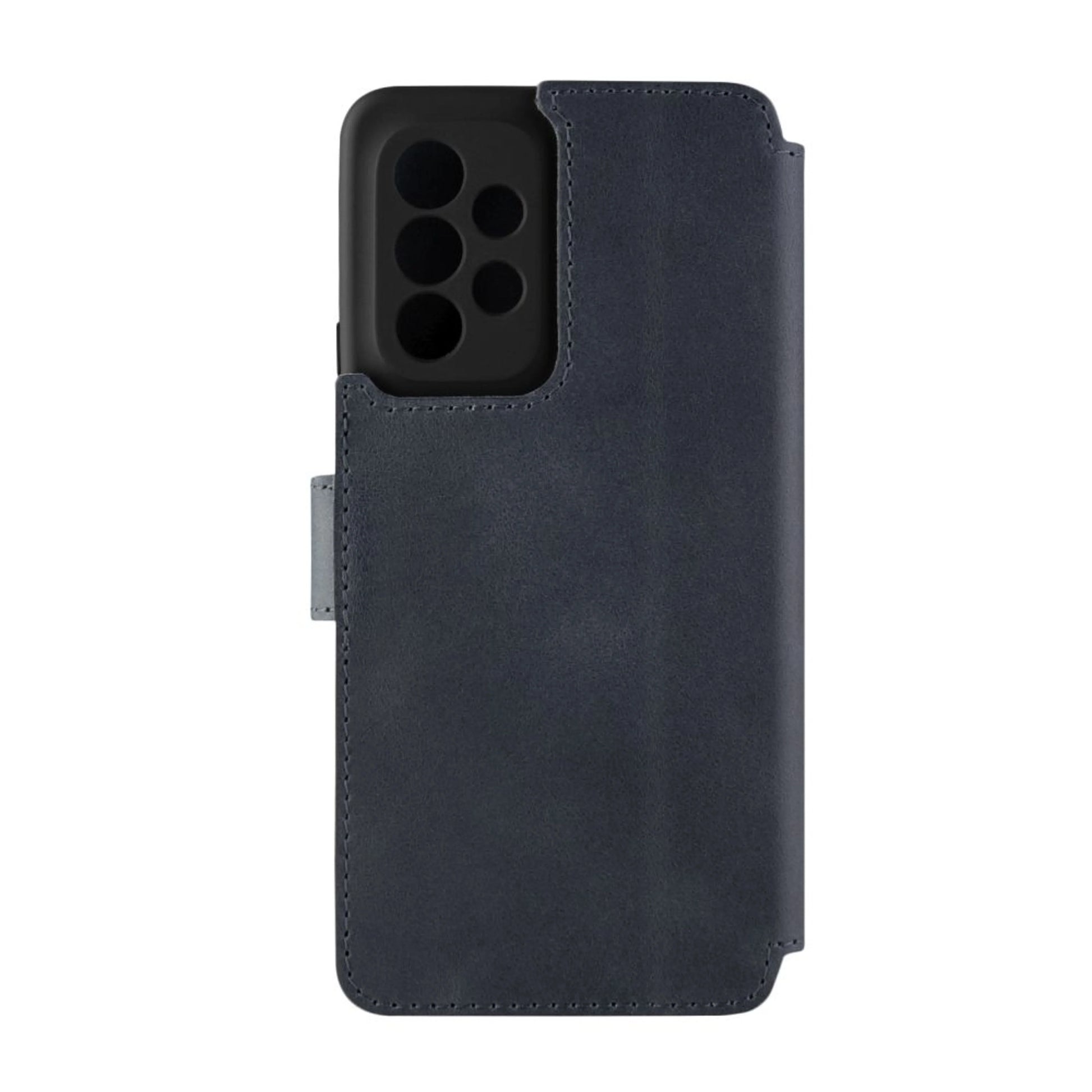 Kožené pouzdro typu kniha FIXED ProFit pro Samsung Galaxy A53 5G, modré - FIXED