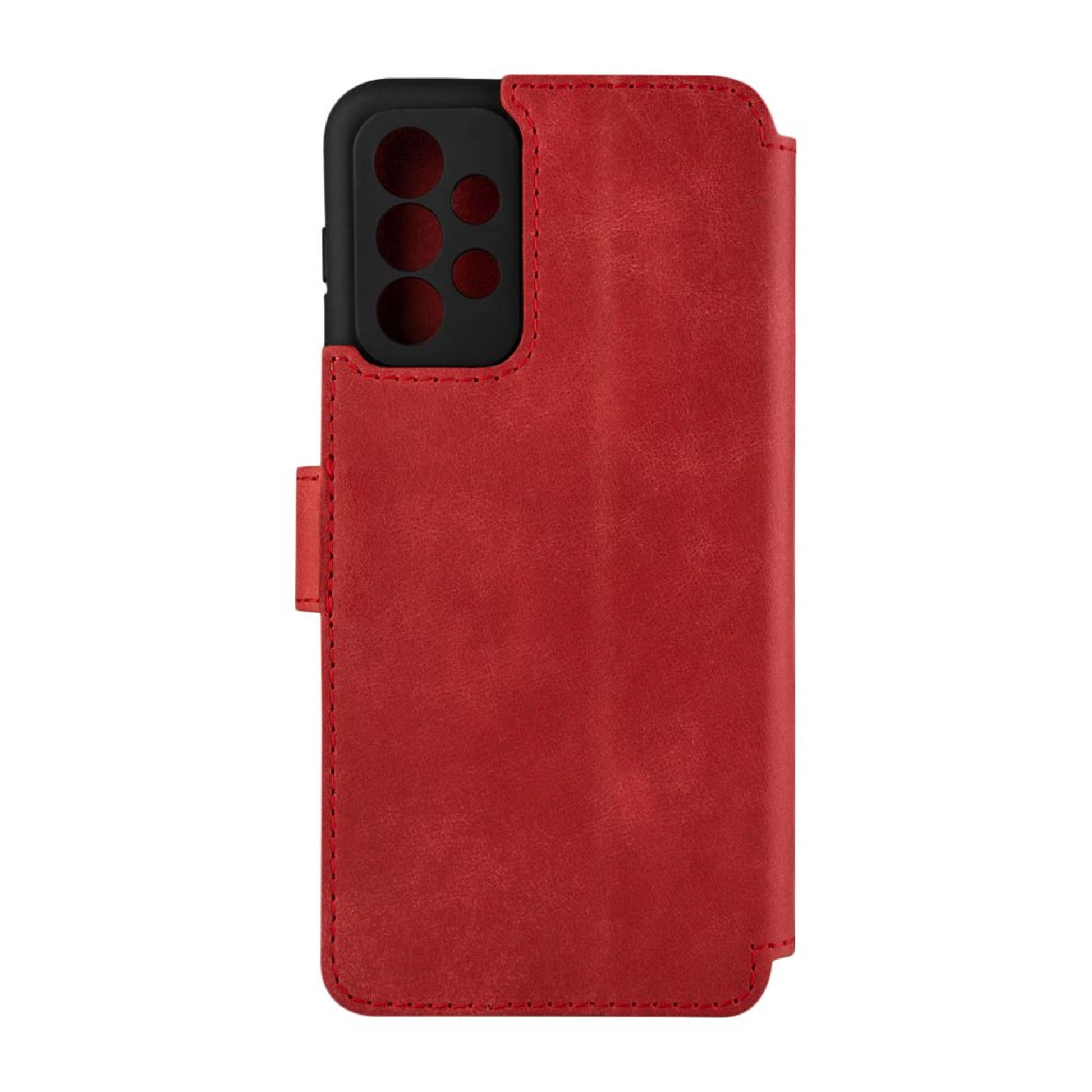 Kožené pouzdro typu kniha FIXED ProFit pro Samsung Galaxy A23, červené - FIXED