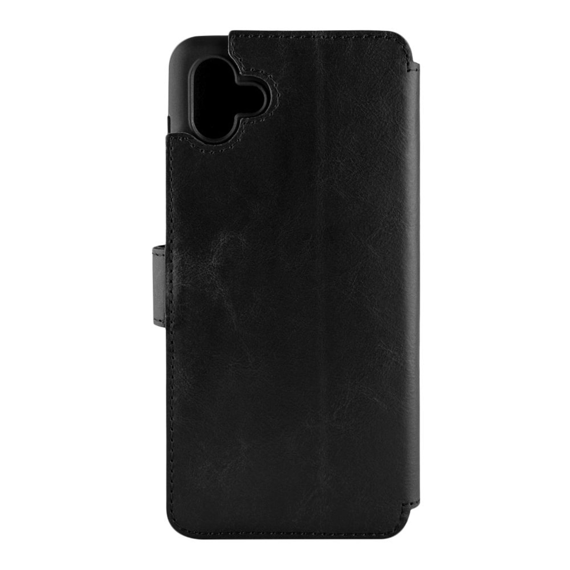 Kožené pouzdro typu kniha FIXED ProFit pro Samsung Galaxy M13 5G, černé - FIXED