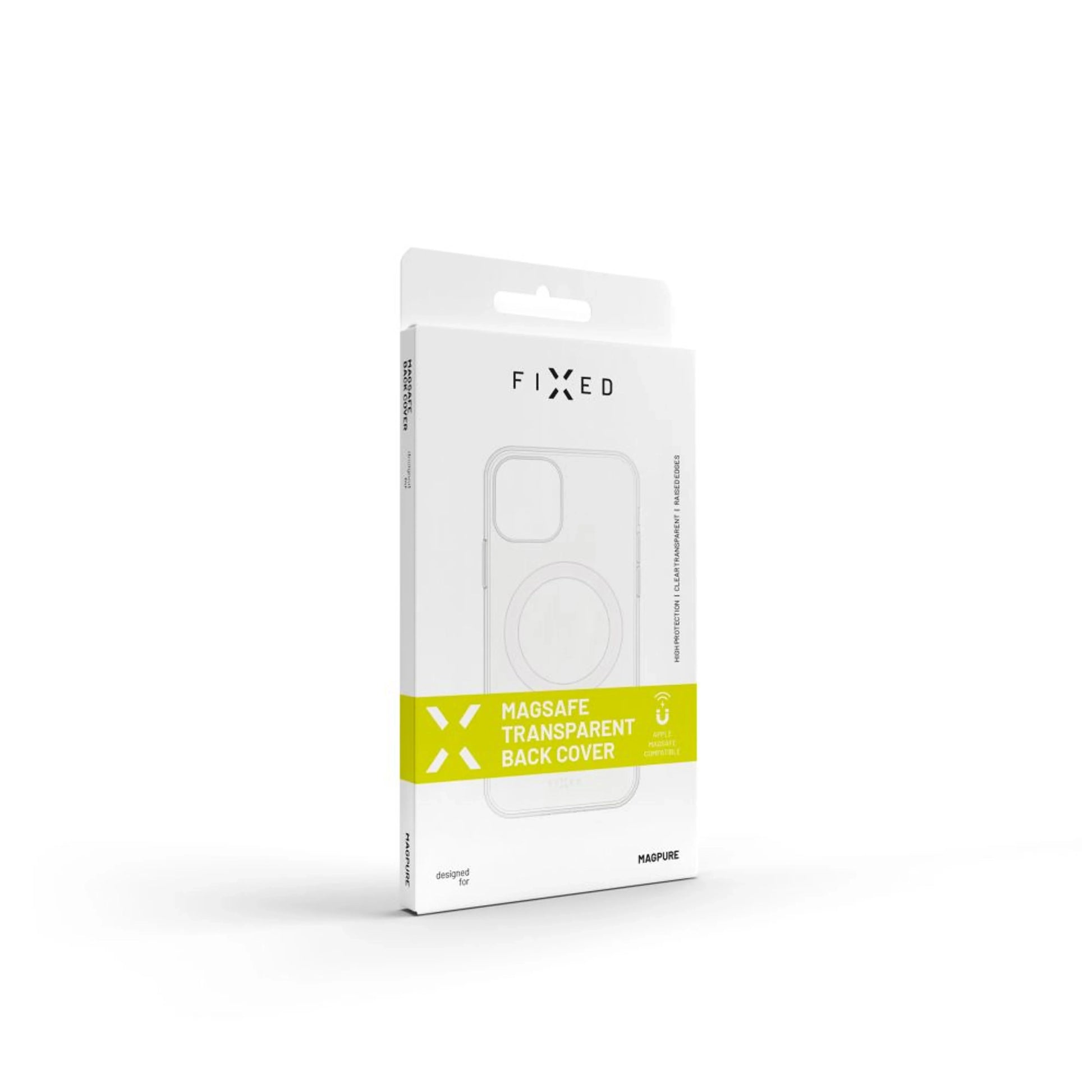 Zadní kryt FIXED MagPure s podporou Magsafe pro Apple iPhone 15, čirý - FIXED