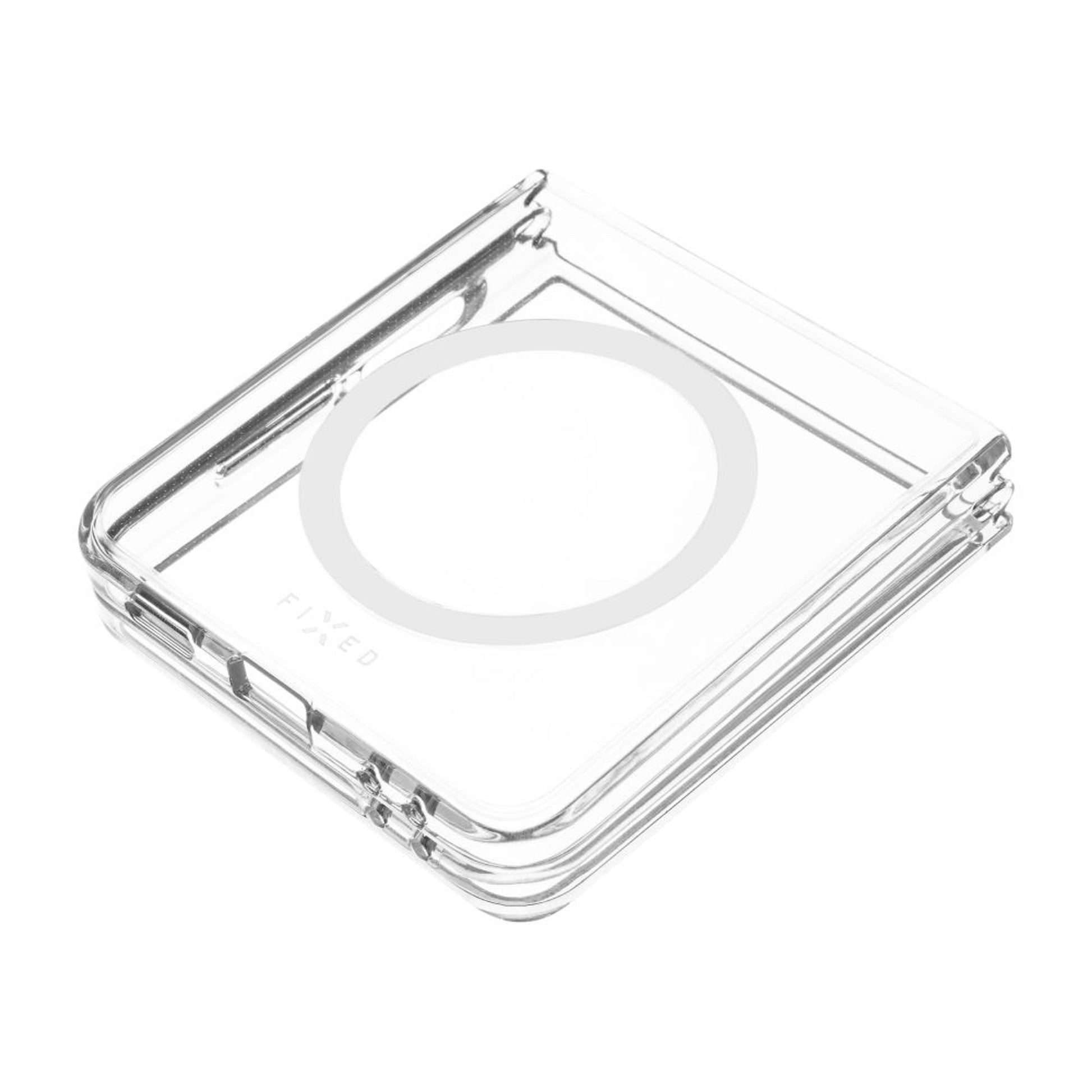 Zadní kryt FIXED MagPure s podporou MagSafe pro Samsung Galaxy Z Flip 7 5G, čirý - FIXED