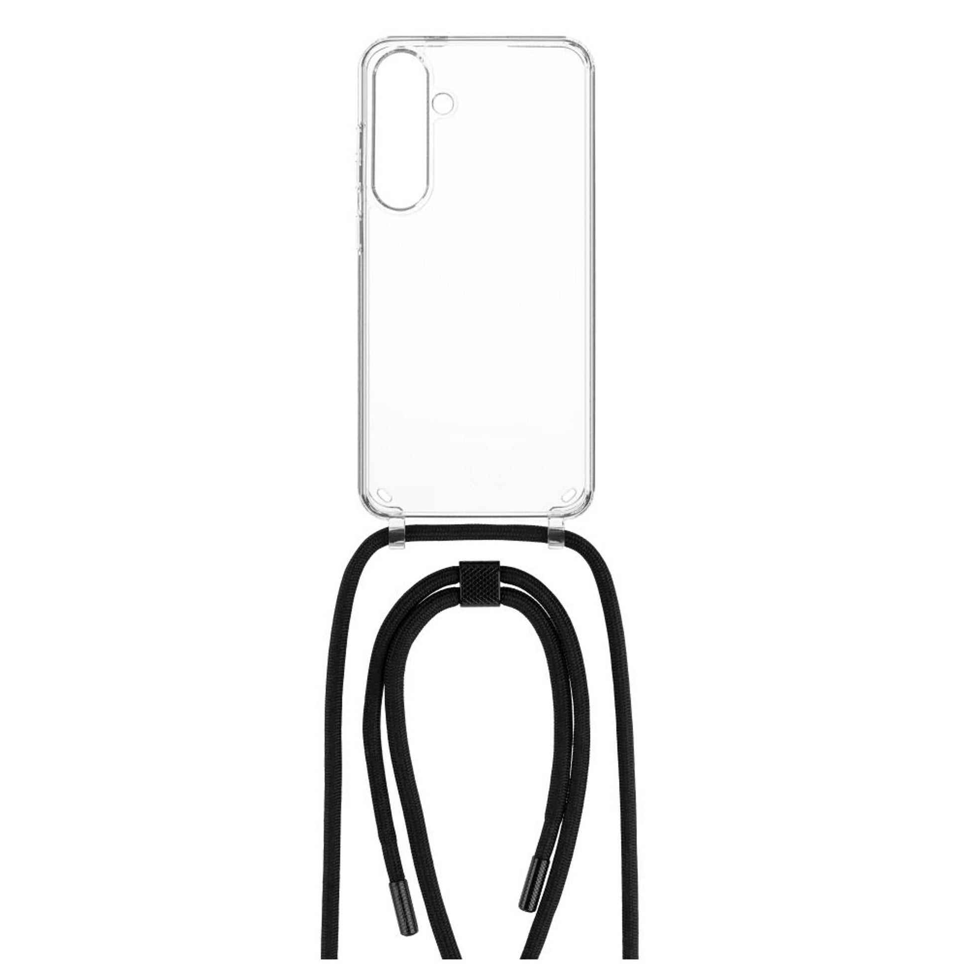 Pouzdro FIXED Pure Neck s černou šňůrkou na krk pro Samsung Galaxy S24+ - FIXED