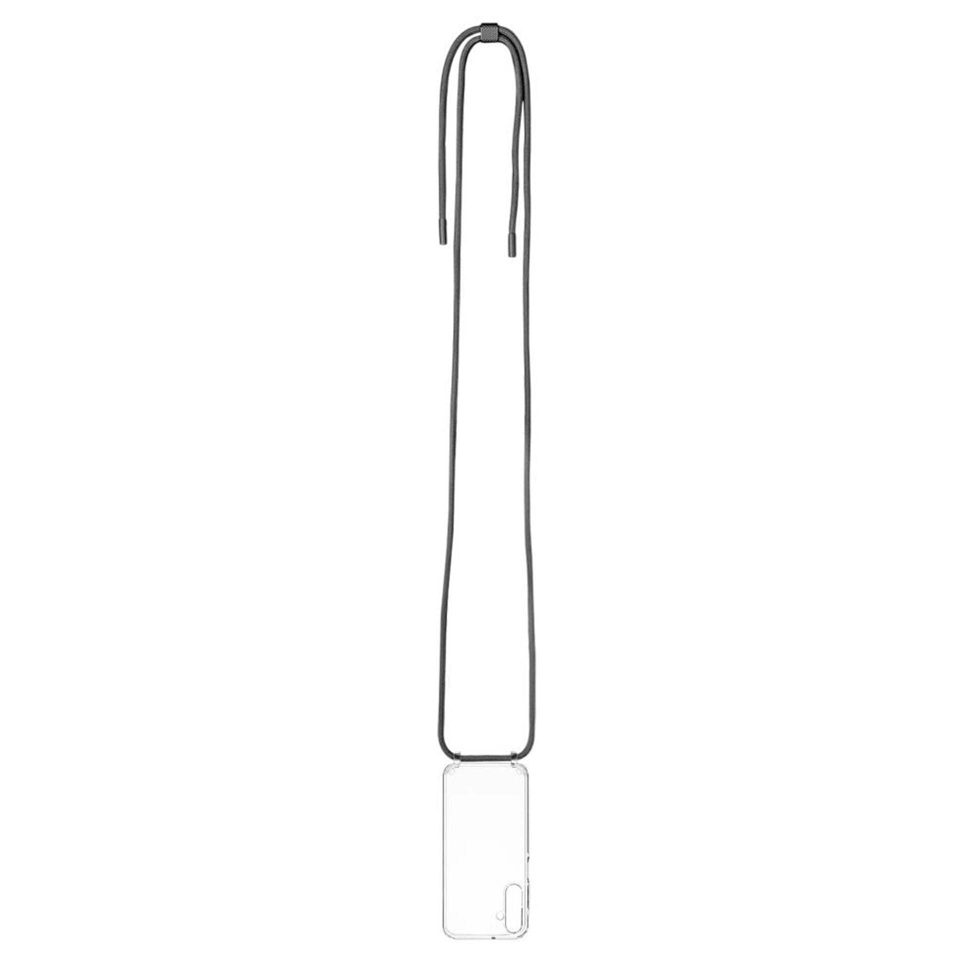 Pouzdro FIXED Pure Neck s černou šňůrkou na krk pro Samsung Galaxy A15/A15 5G - FIXED